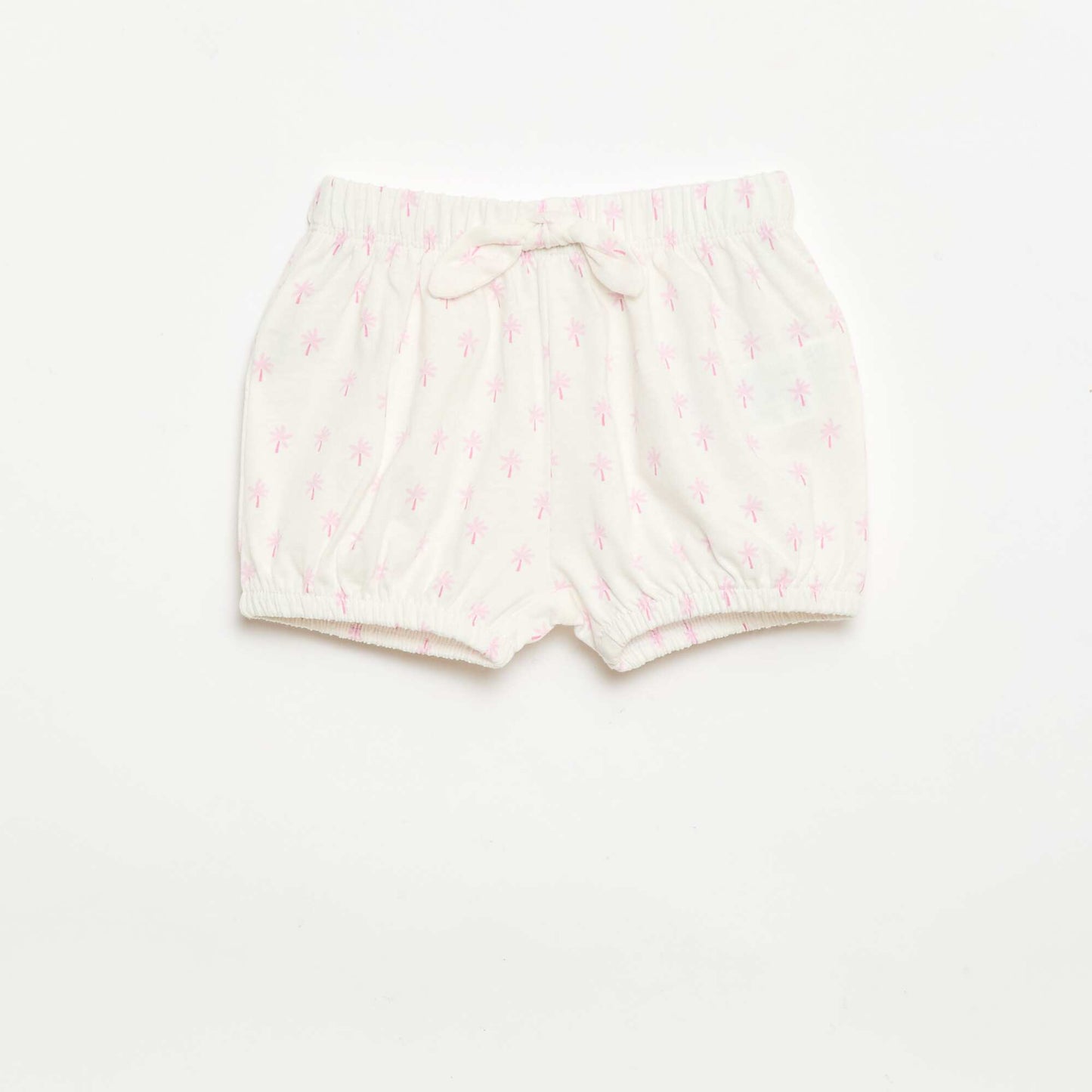 2-pack shorts with decorative bows WHITE