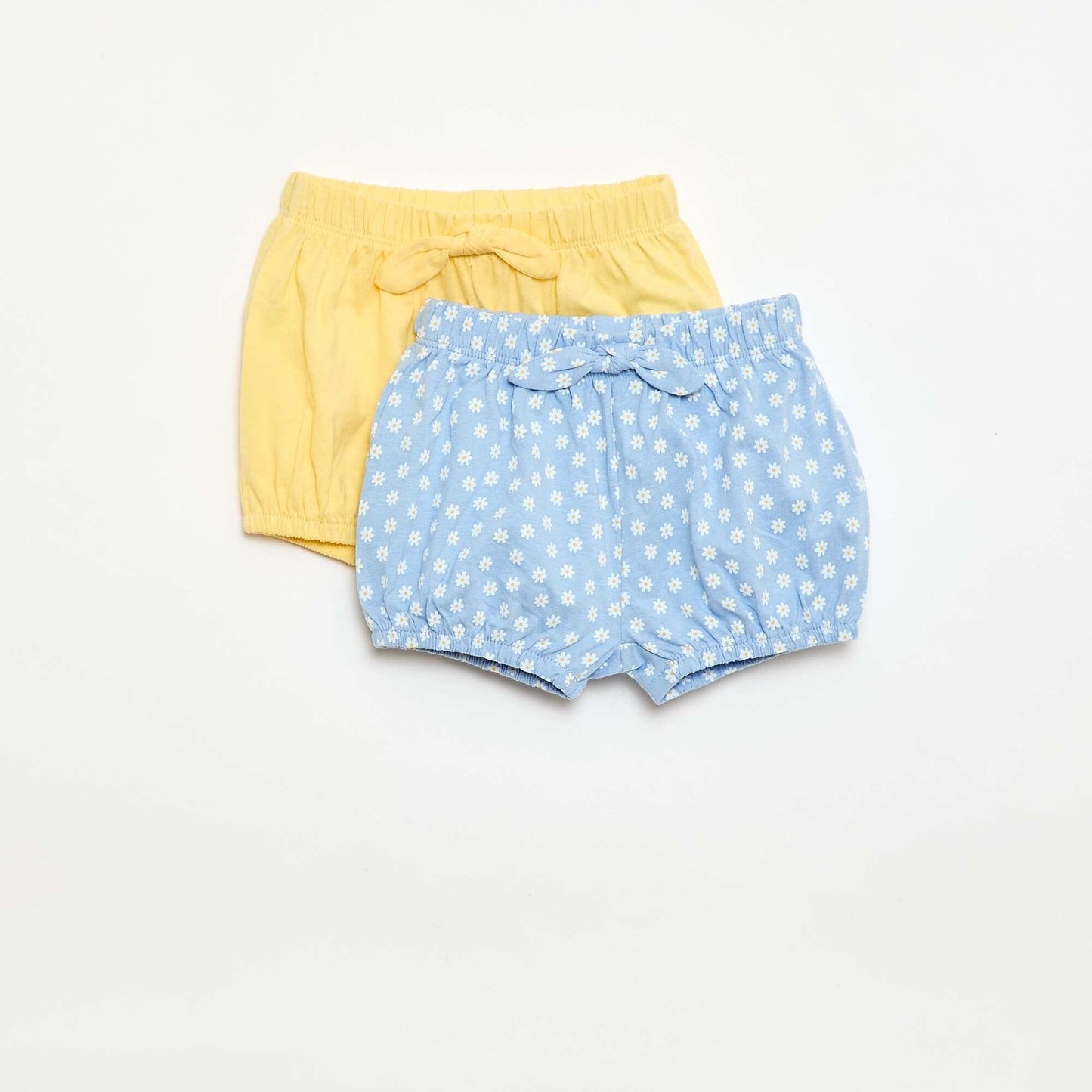 2-pack shorts with decorative bows BLUE
