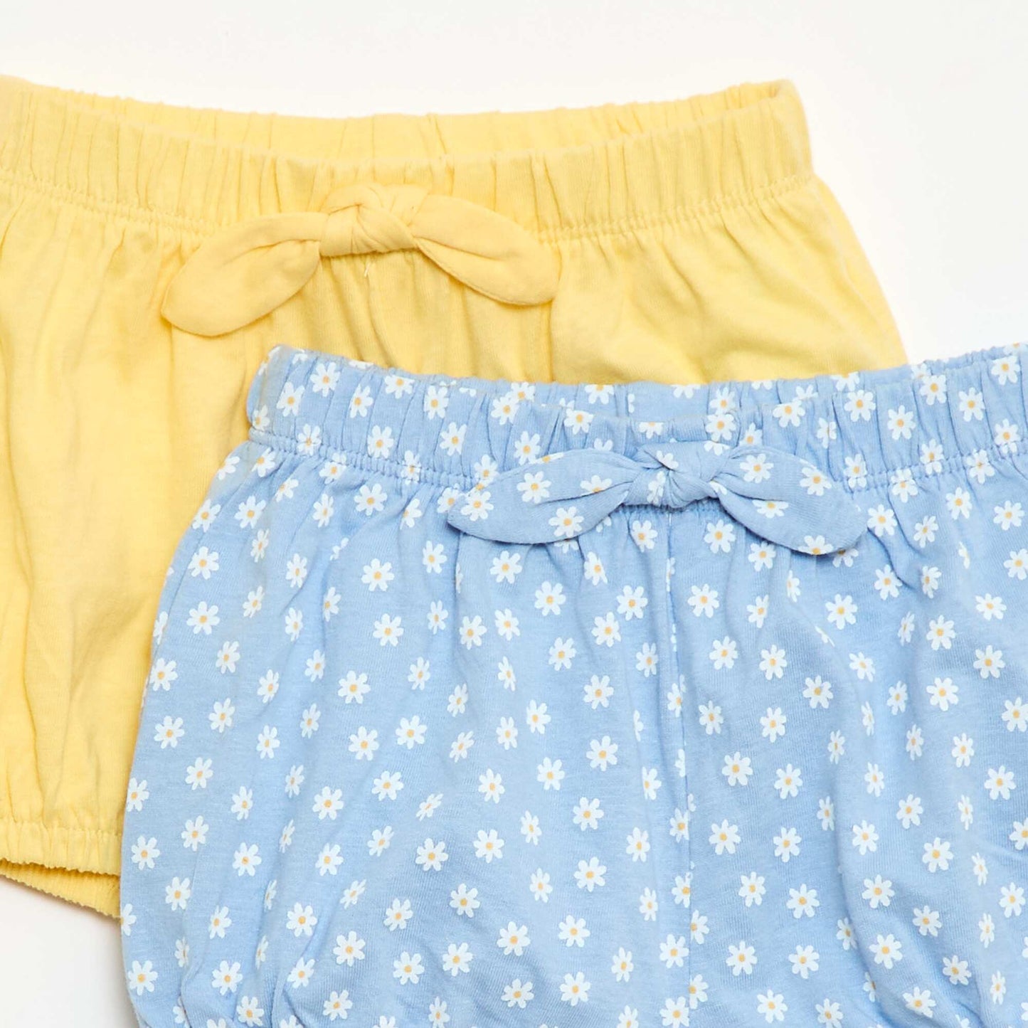 2-pack shorts with decorative bows BLUE