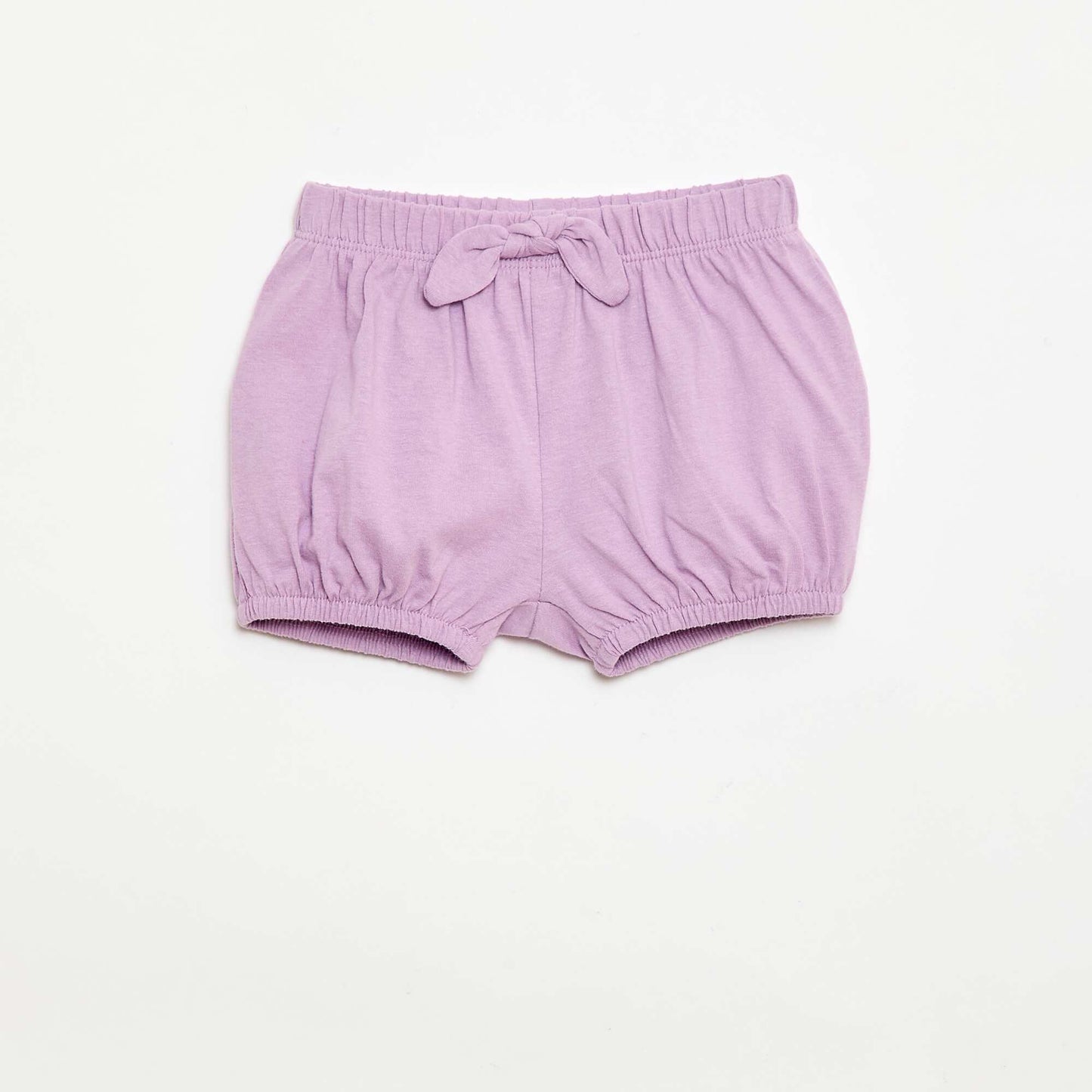 2-pack shorts with decorative bows WHITE