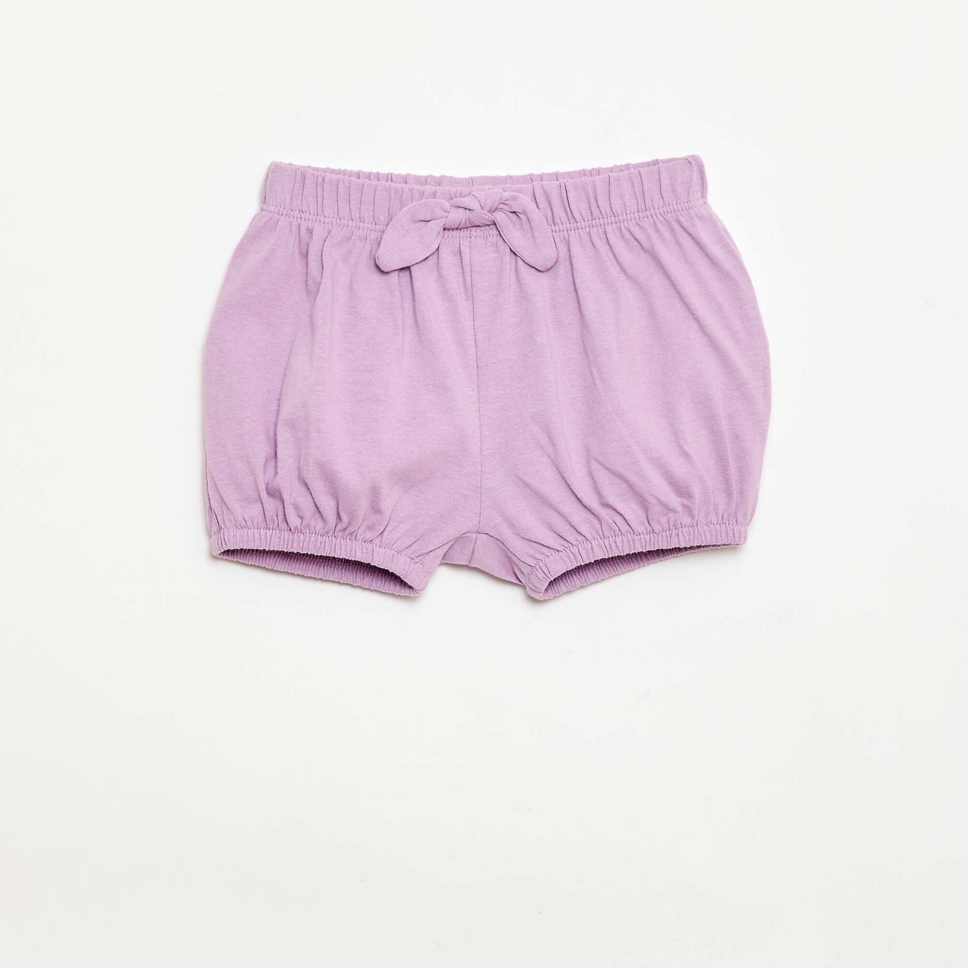 2-pack shorts with decorative bows WHITE