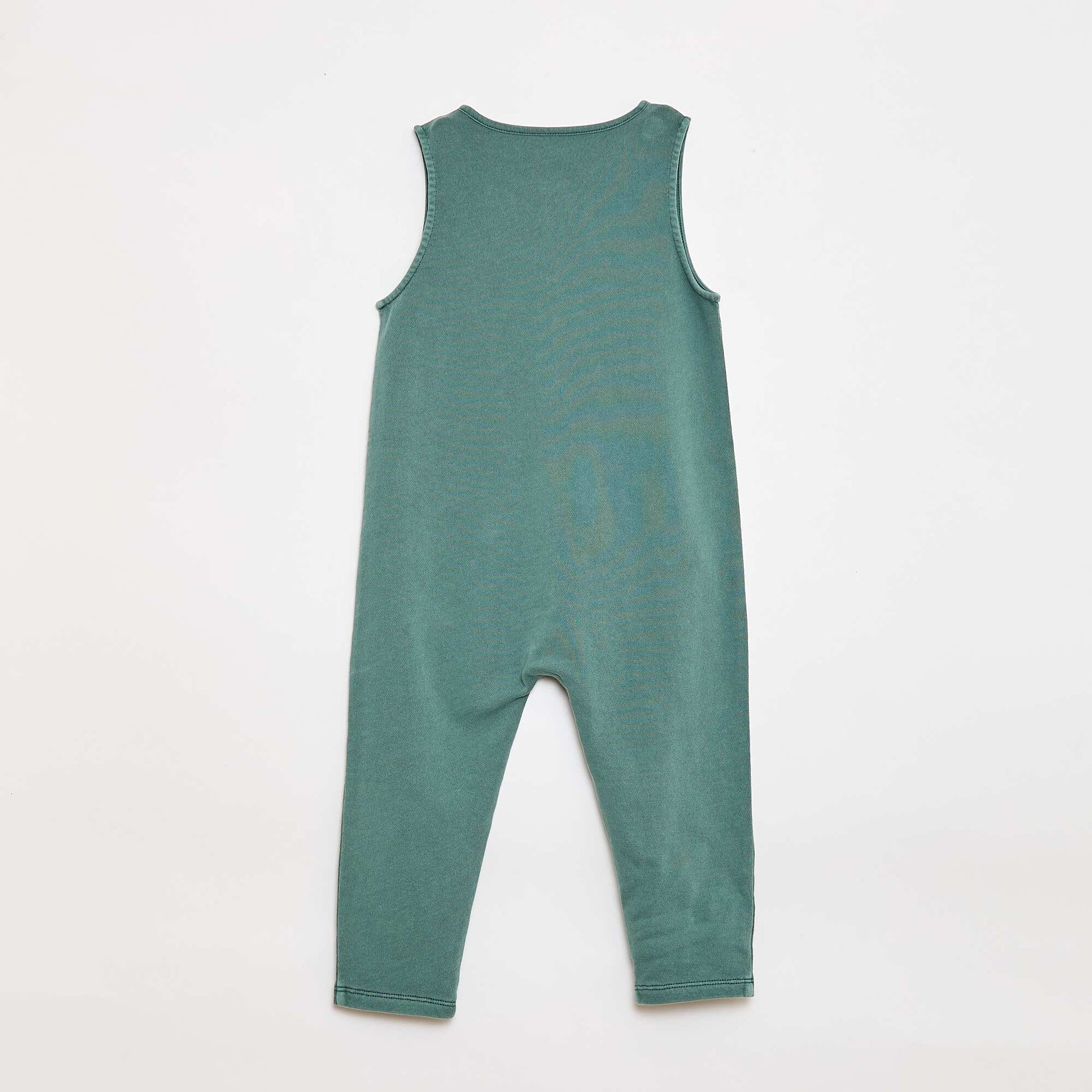 Sleeveless Long Jumpsuit GREEN