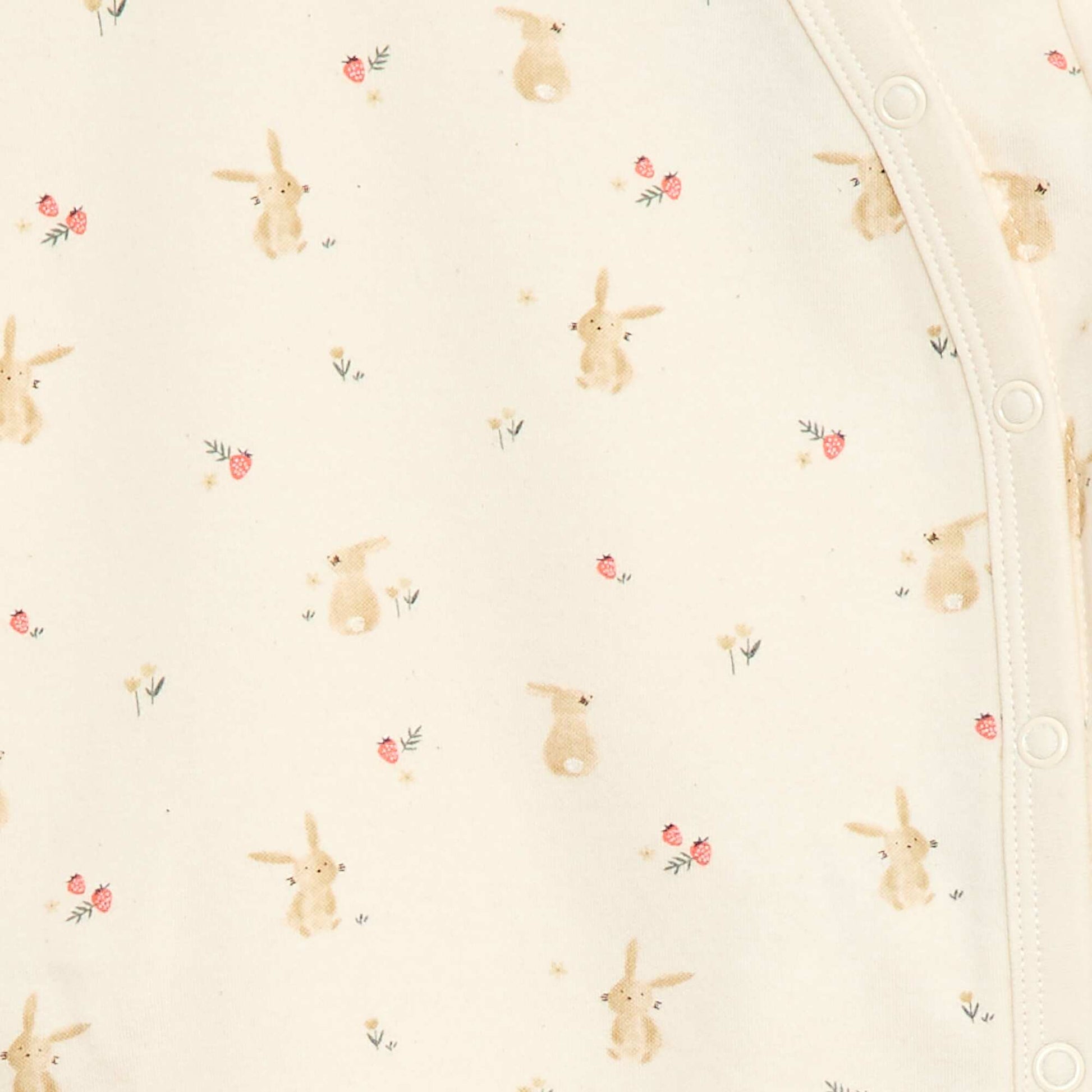 Fleece Pajama Set - 2 Pieces WHITE