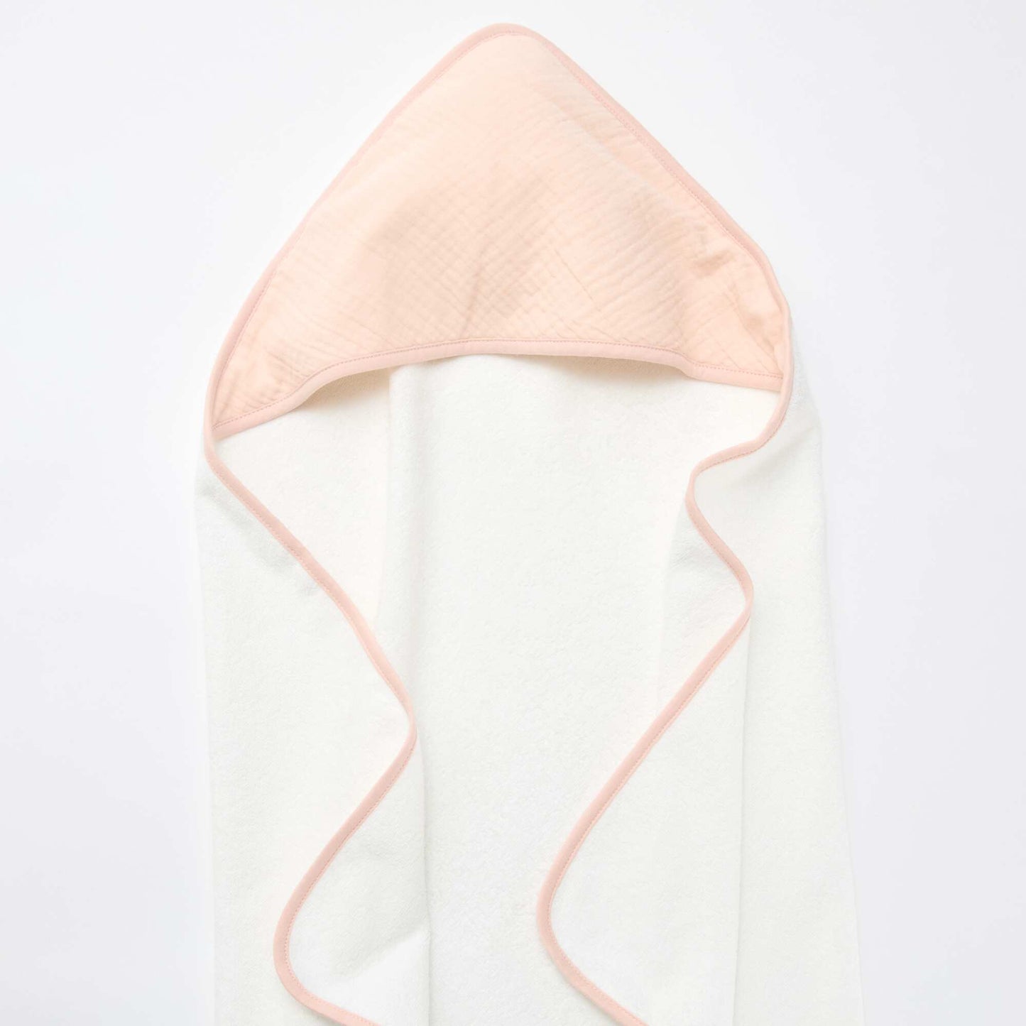 Cotton Baby Bath Cape 62 x 104 cm PINK