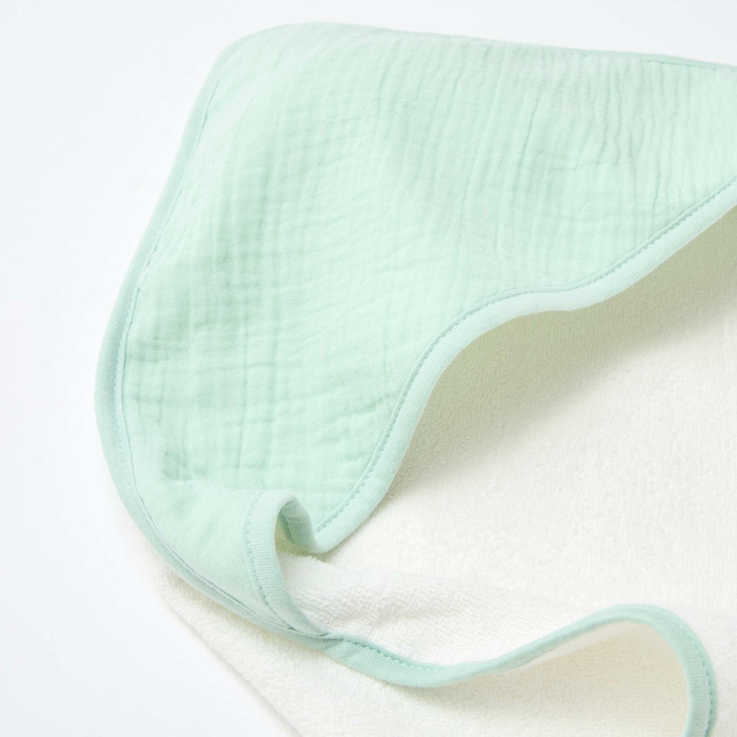 Cotton Baby Bath Cape 62 x 104 cm GREEN