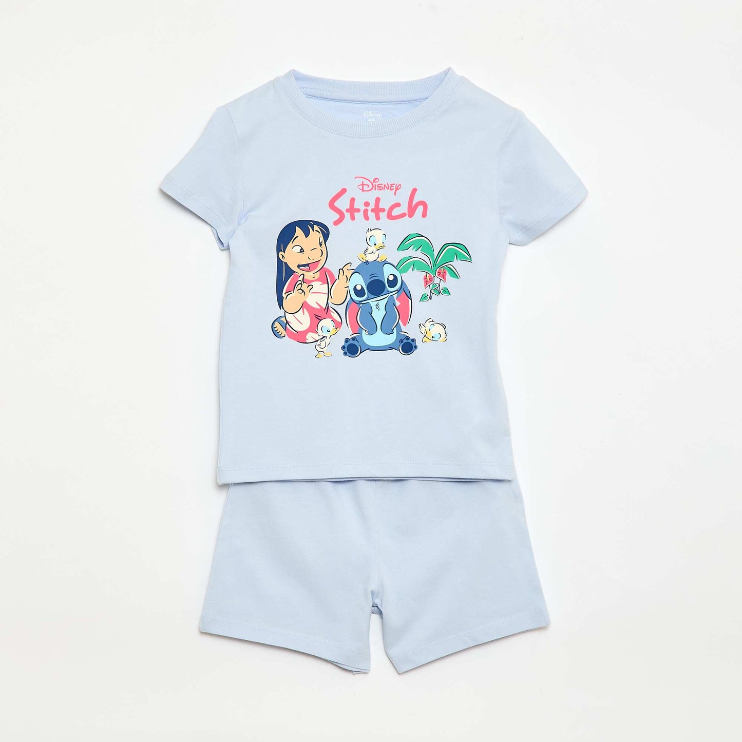 Set pizhamesh të shkurtra pambuku "Stitch"