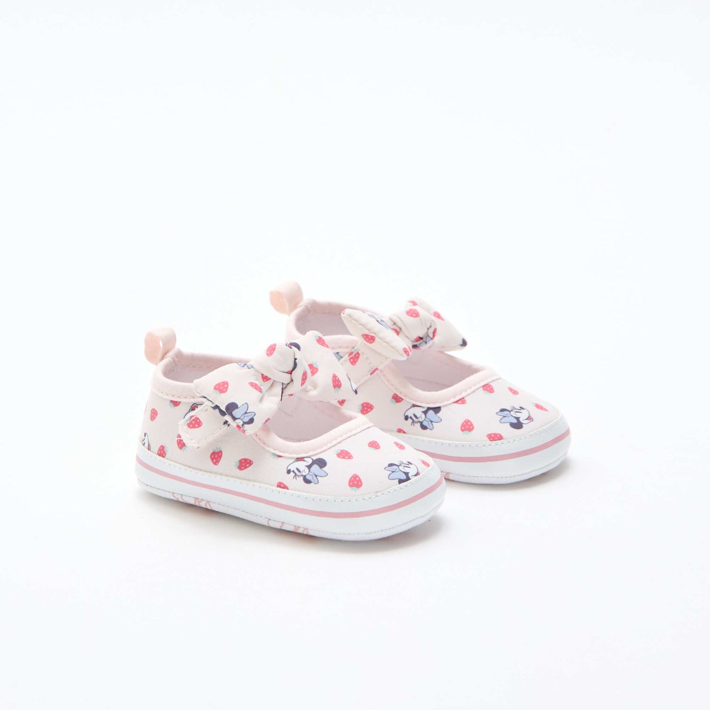 Disney Ballerina Shoes with Hook-and-Loop Fastener PALE PINK