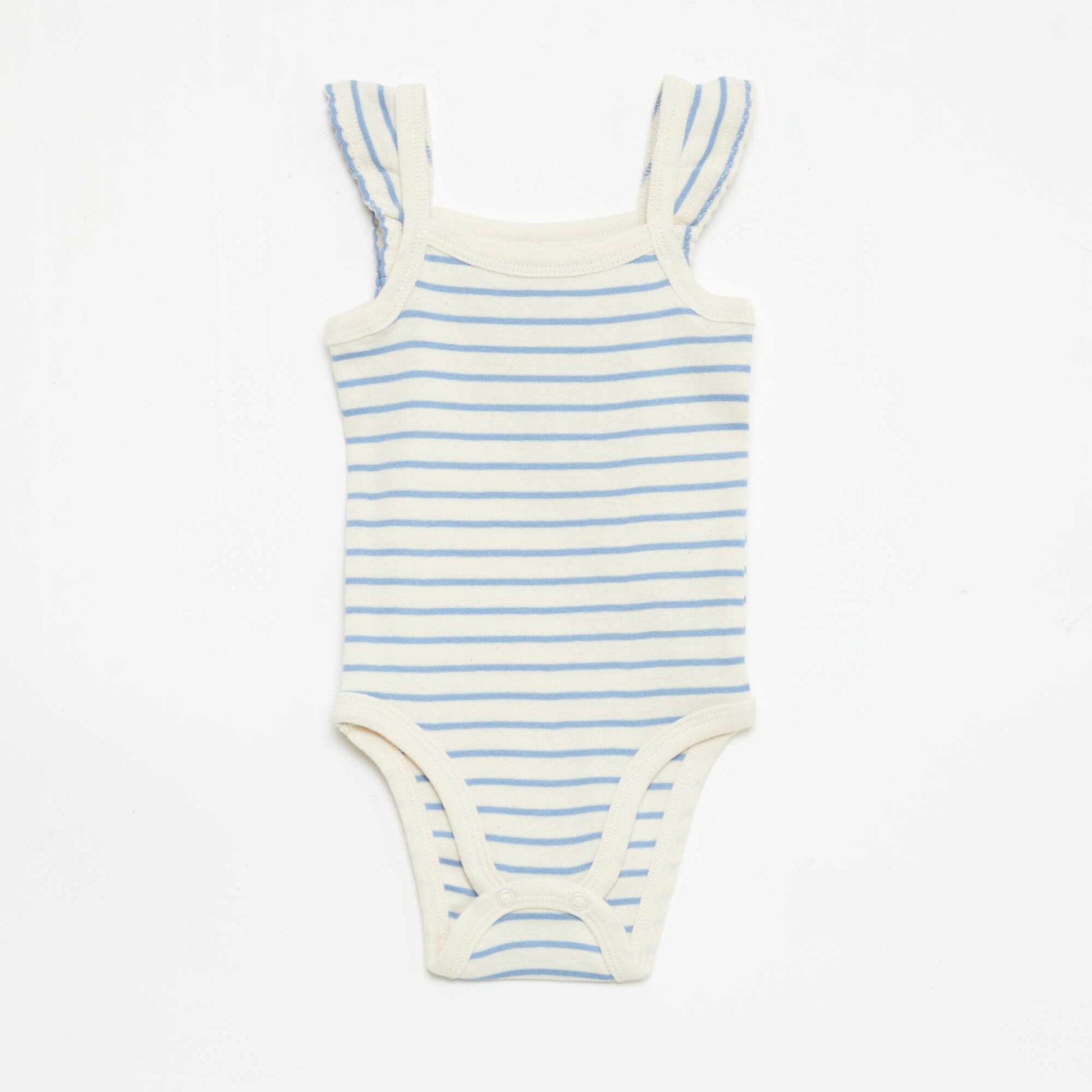 3-Pack Sleeveless Bodysuits BEIGE