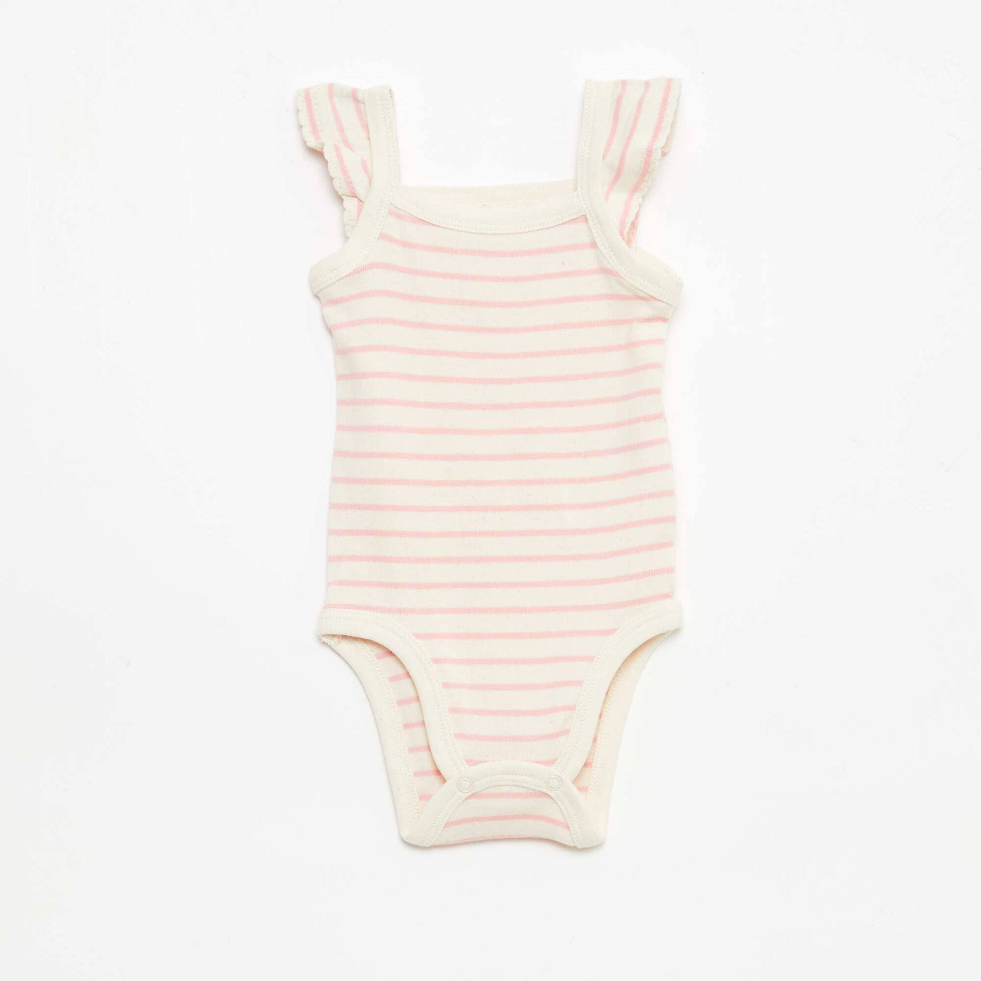 3-Pack Sleeveless Bodysuits PINK