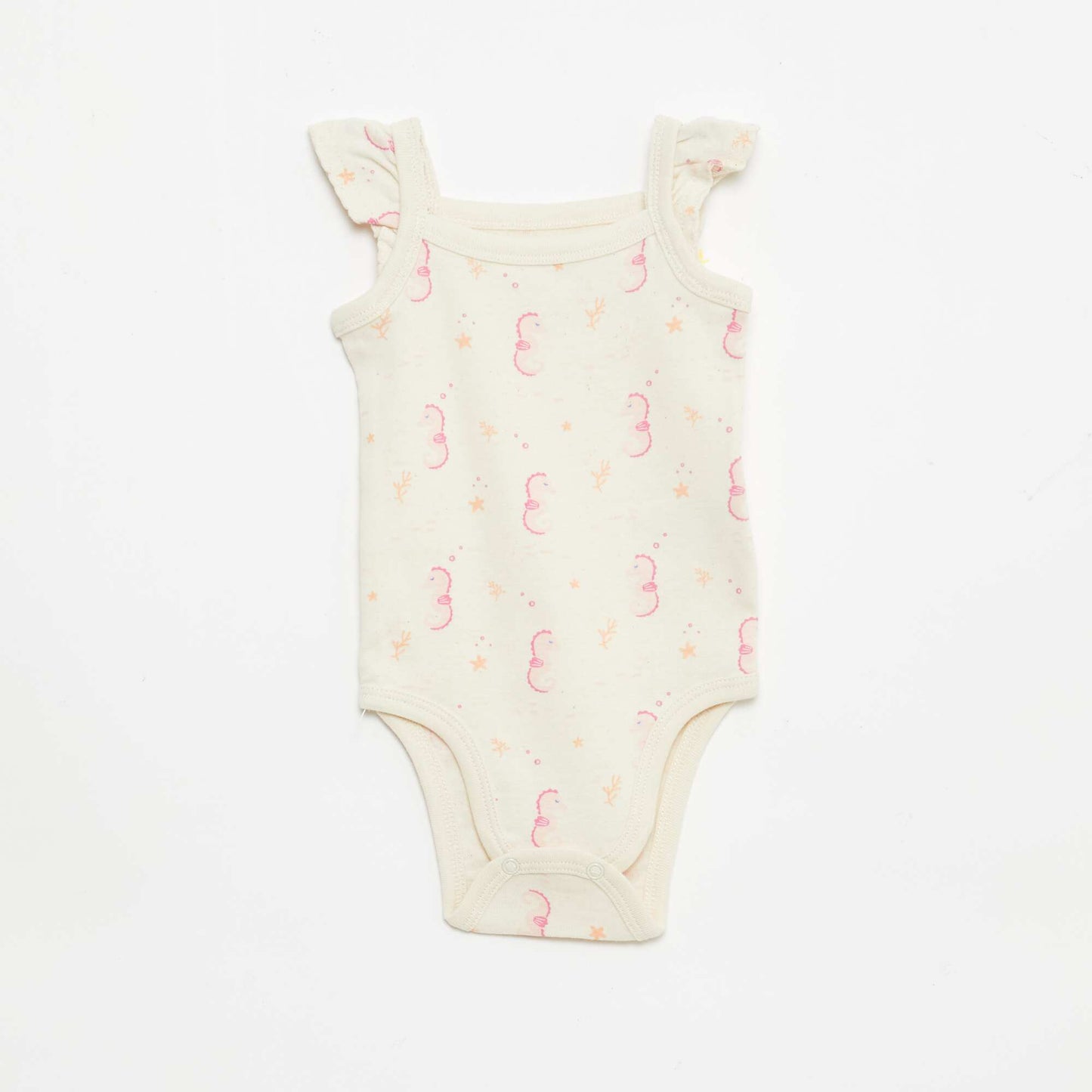3-Pack Sleeveless Bodysuits PINK