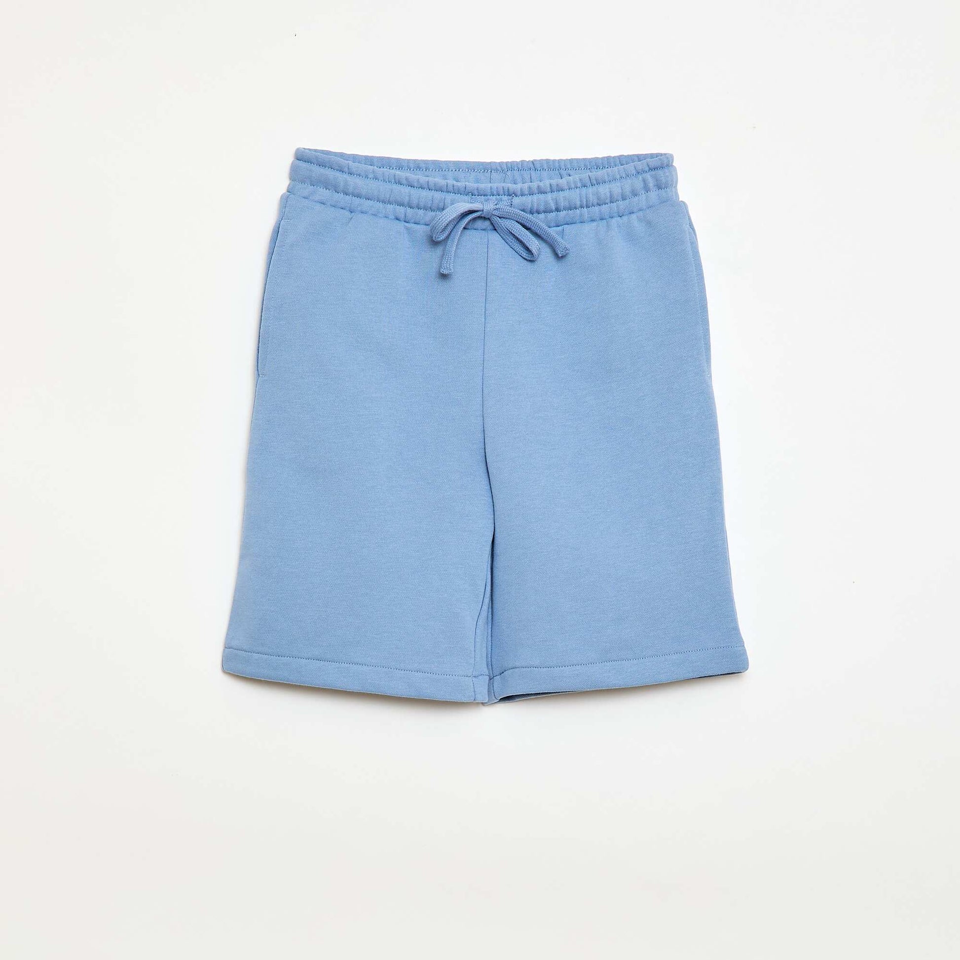 2-Pack of Plain Cotton Shorts YELLOW