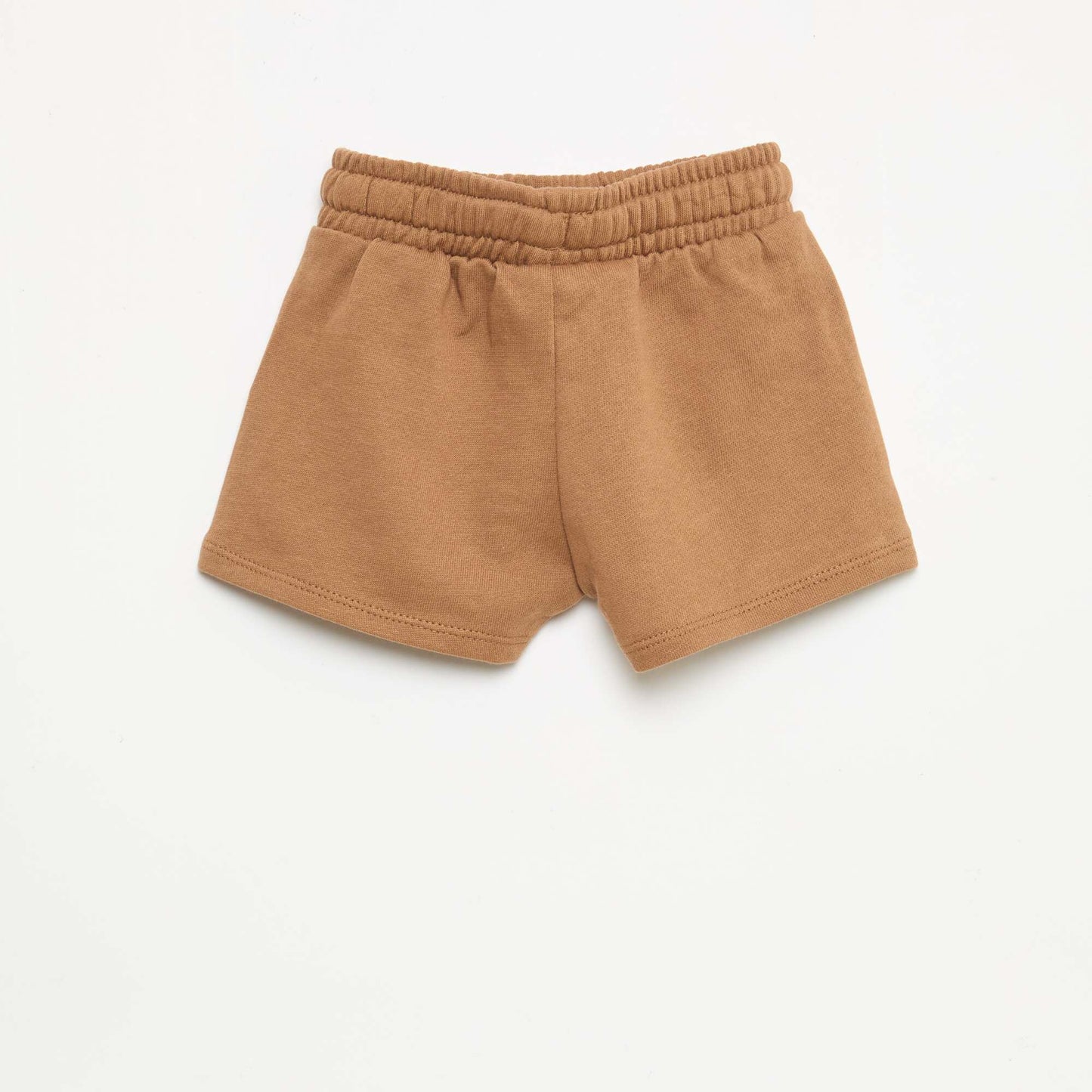 Unbrushed Fleece Shorts BEIGE