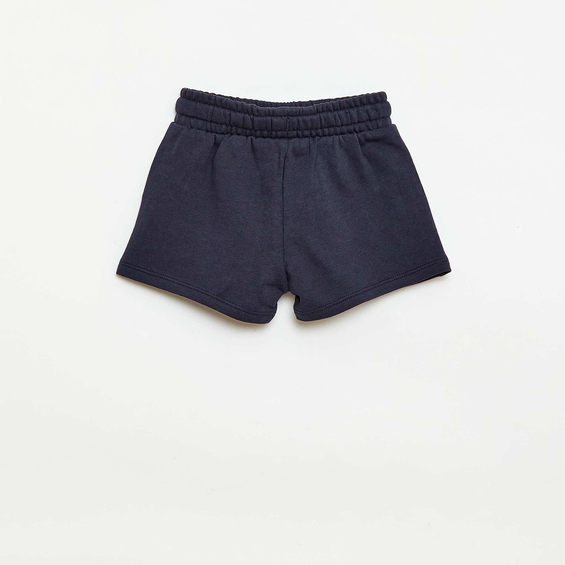 Unbrushed Fleece Shorts BLUE