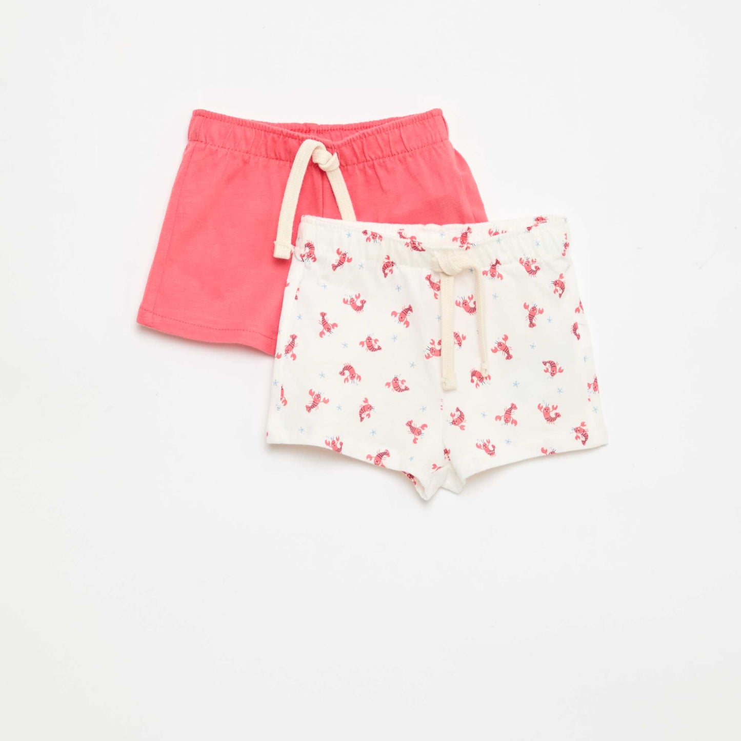 2-Pack Jersey Shorts WHITE