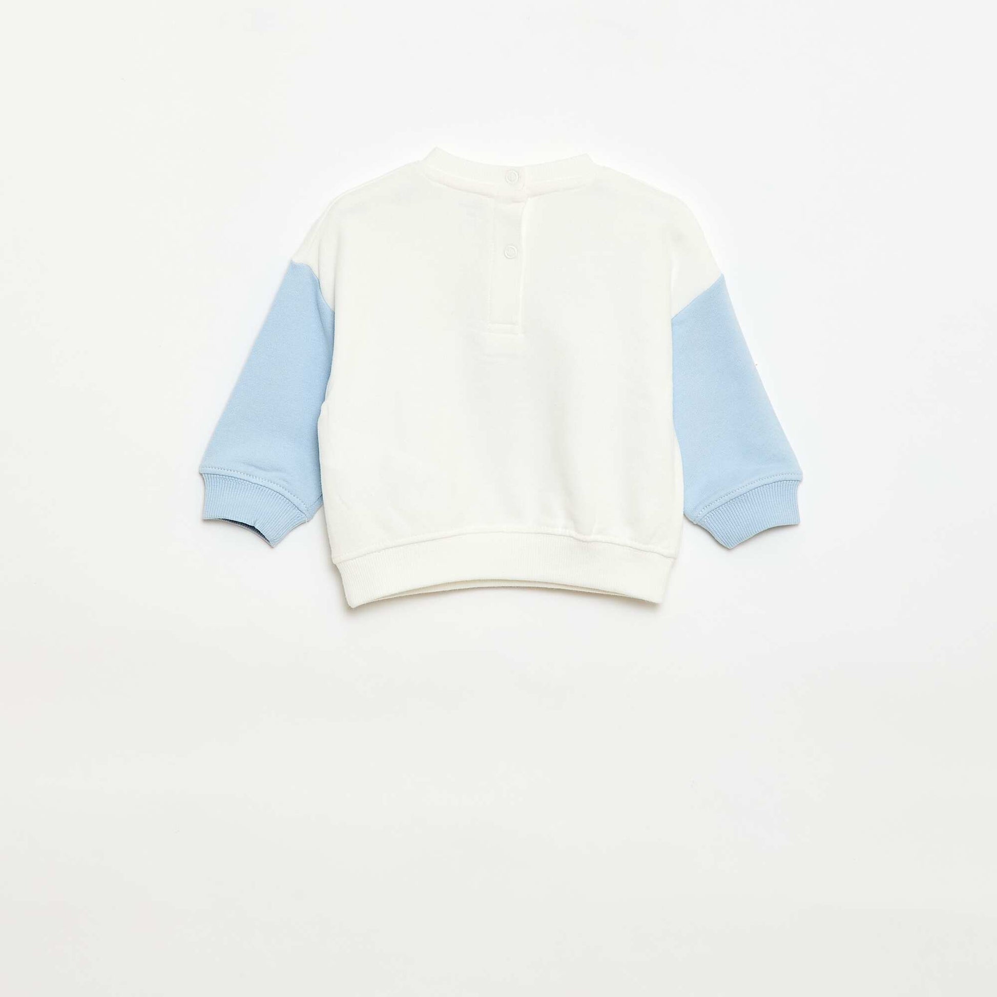 Two-Tone 'Disney' Sweatshirt BLUE