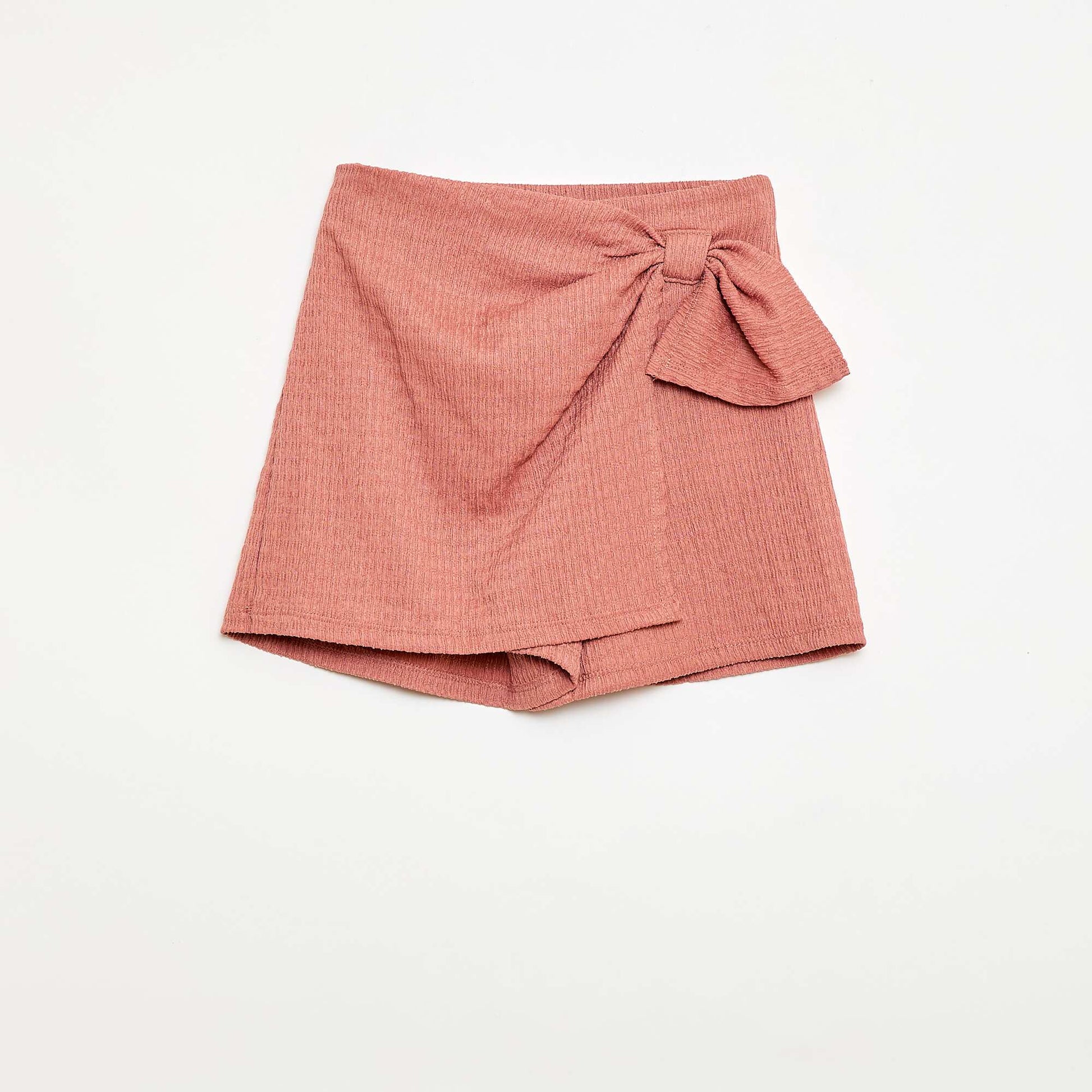 Solid Lightweight Knit Skort PINK