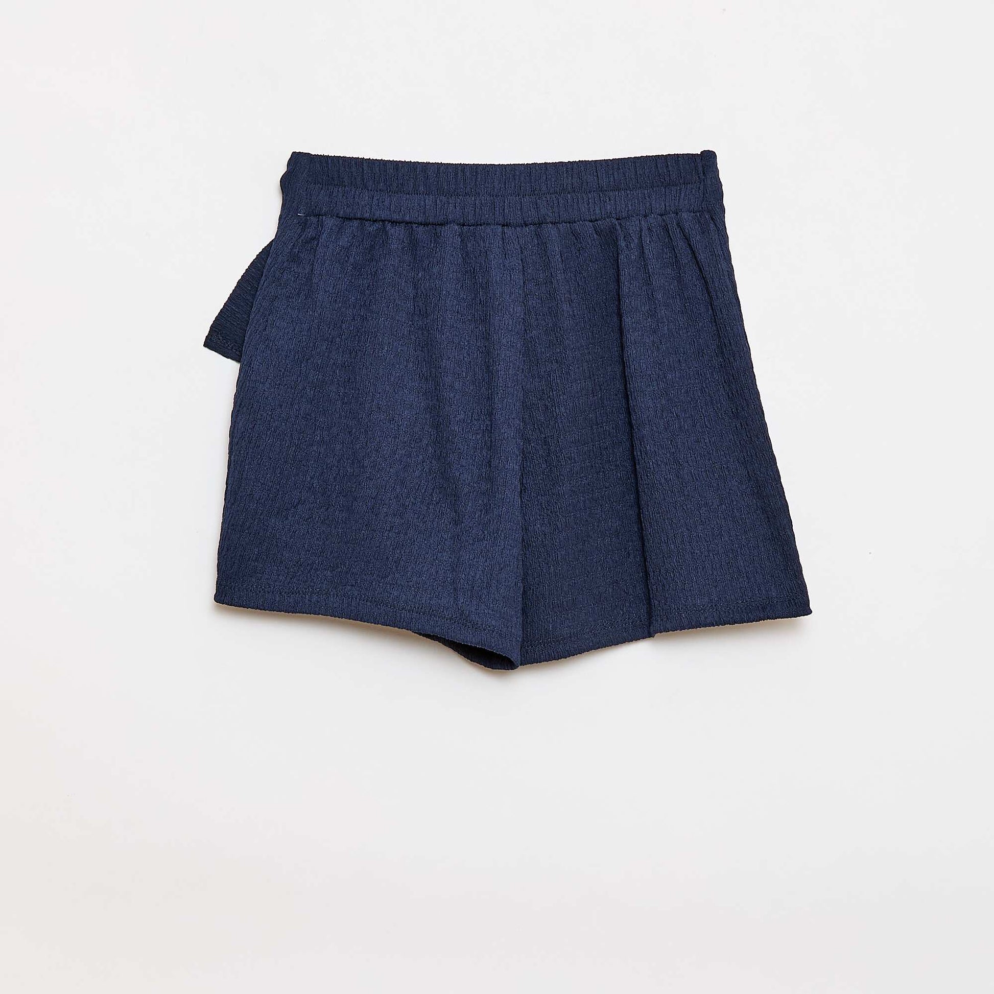 Solid Lightweight Knit Skort NAVY