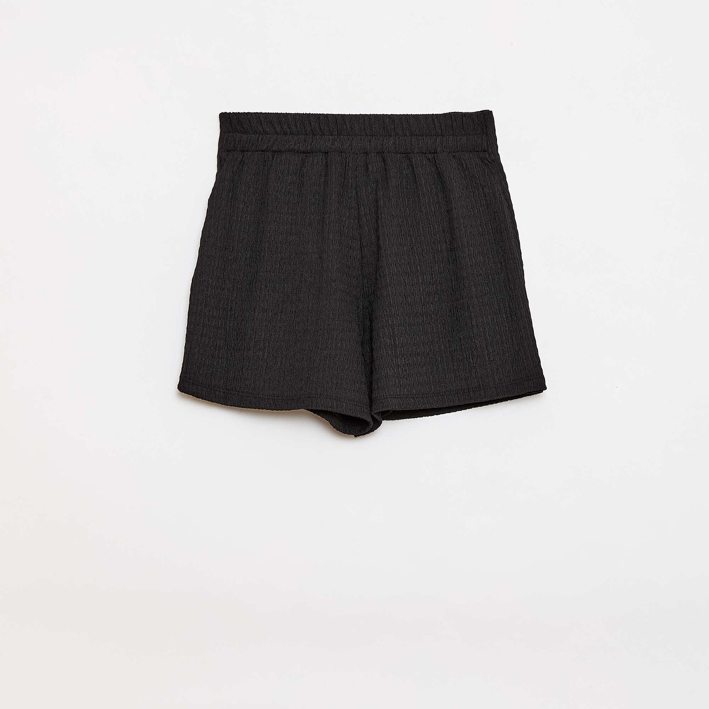 Solid Lightweight Knit Skort BLACK