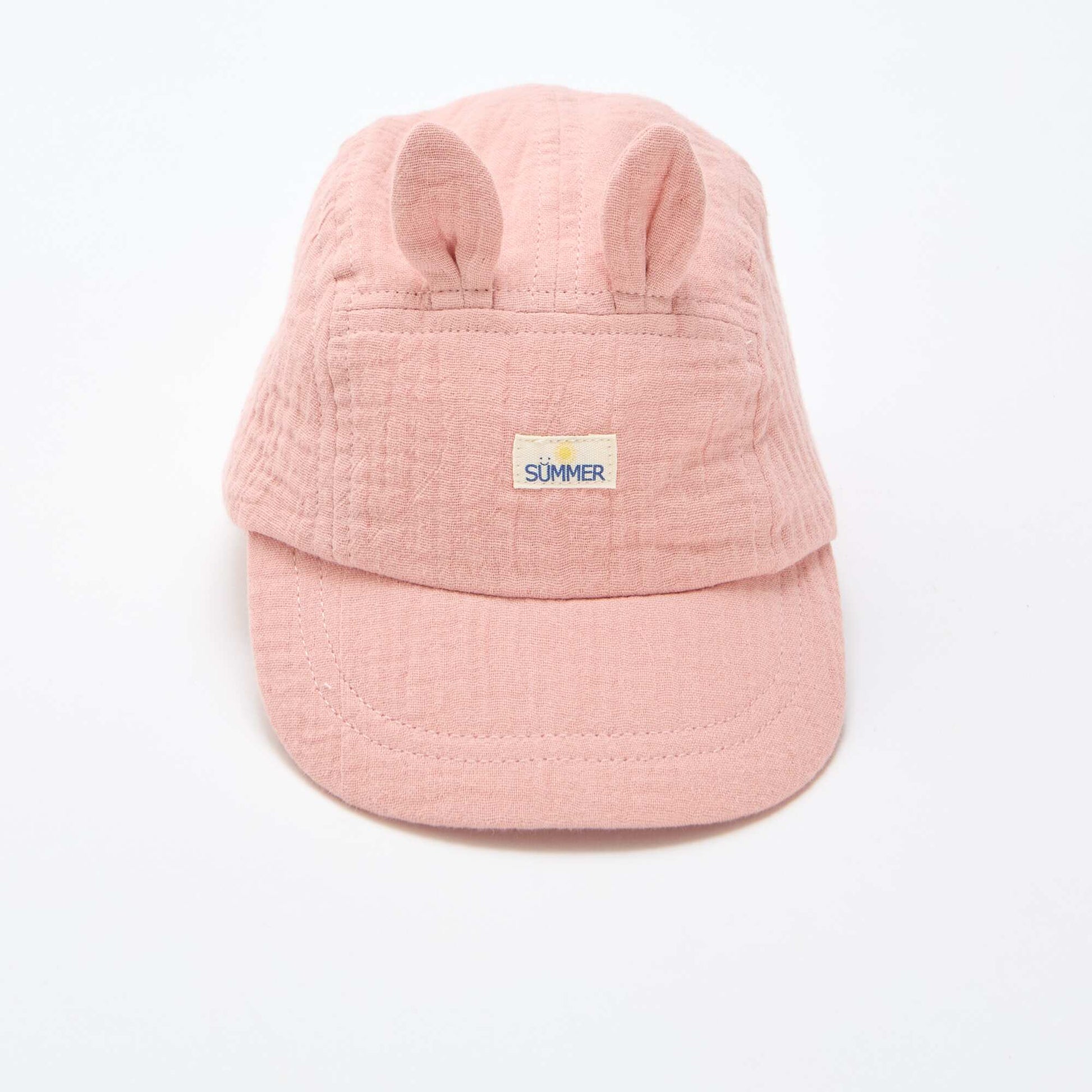 Cotton Gauze Cap PINK