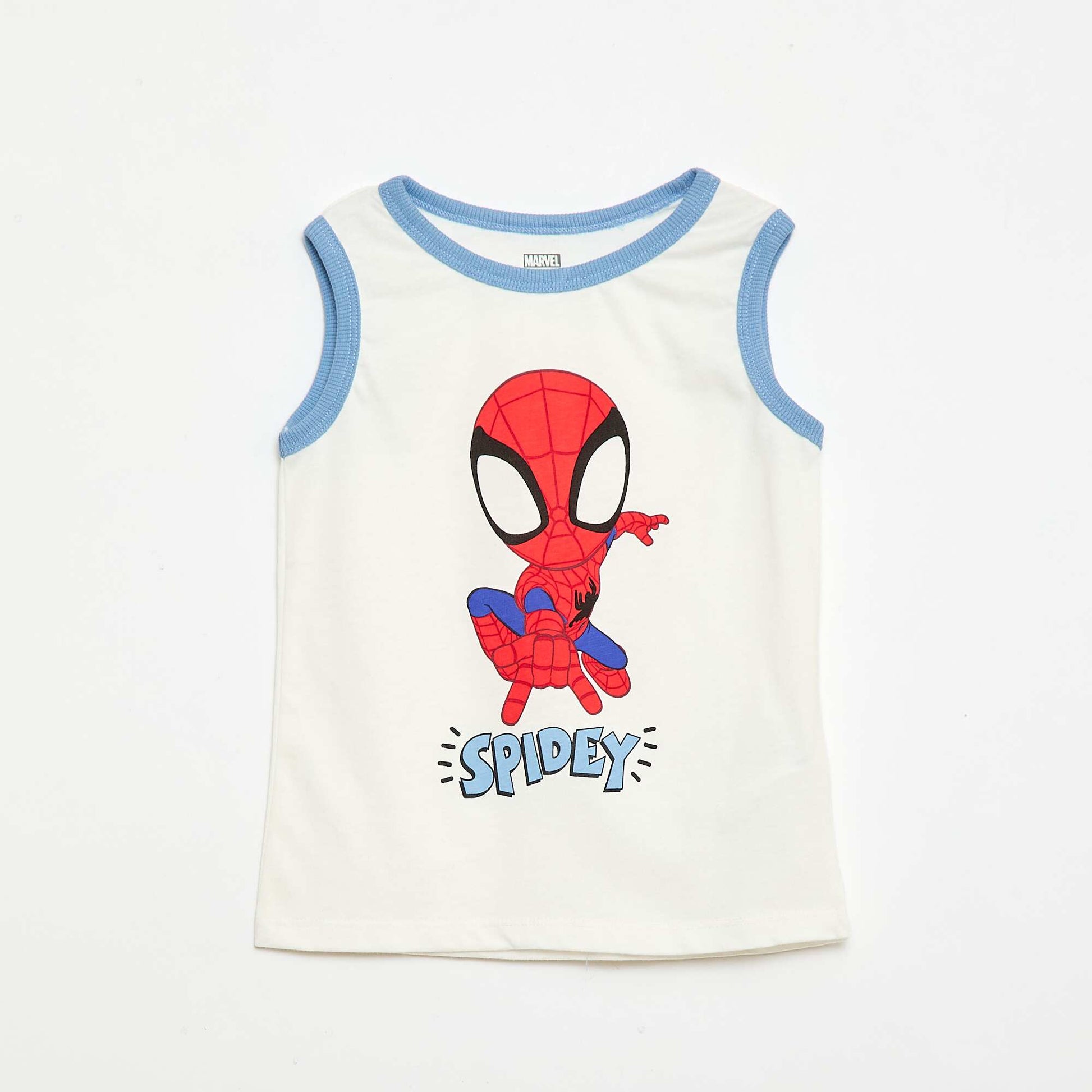 Short pyjamas 'Marvel' 'Spider-Man' - 2 pieces WHITE