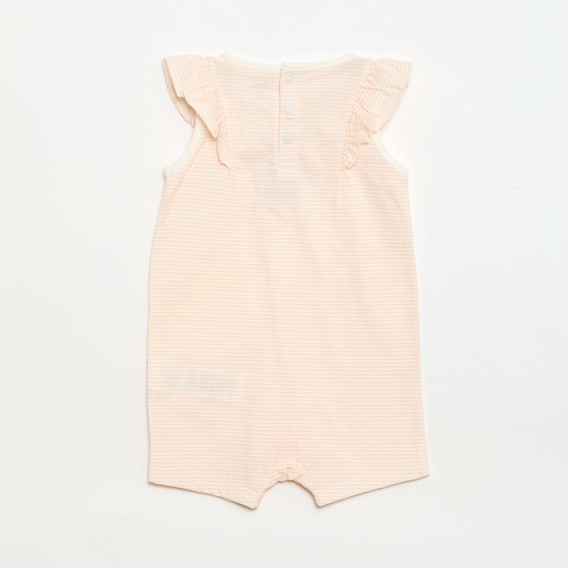 Set of 2 'Stitch' 'Disney' sleeveless rompers WHITE