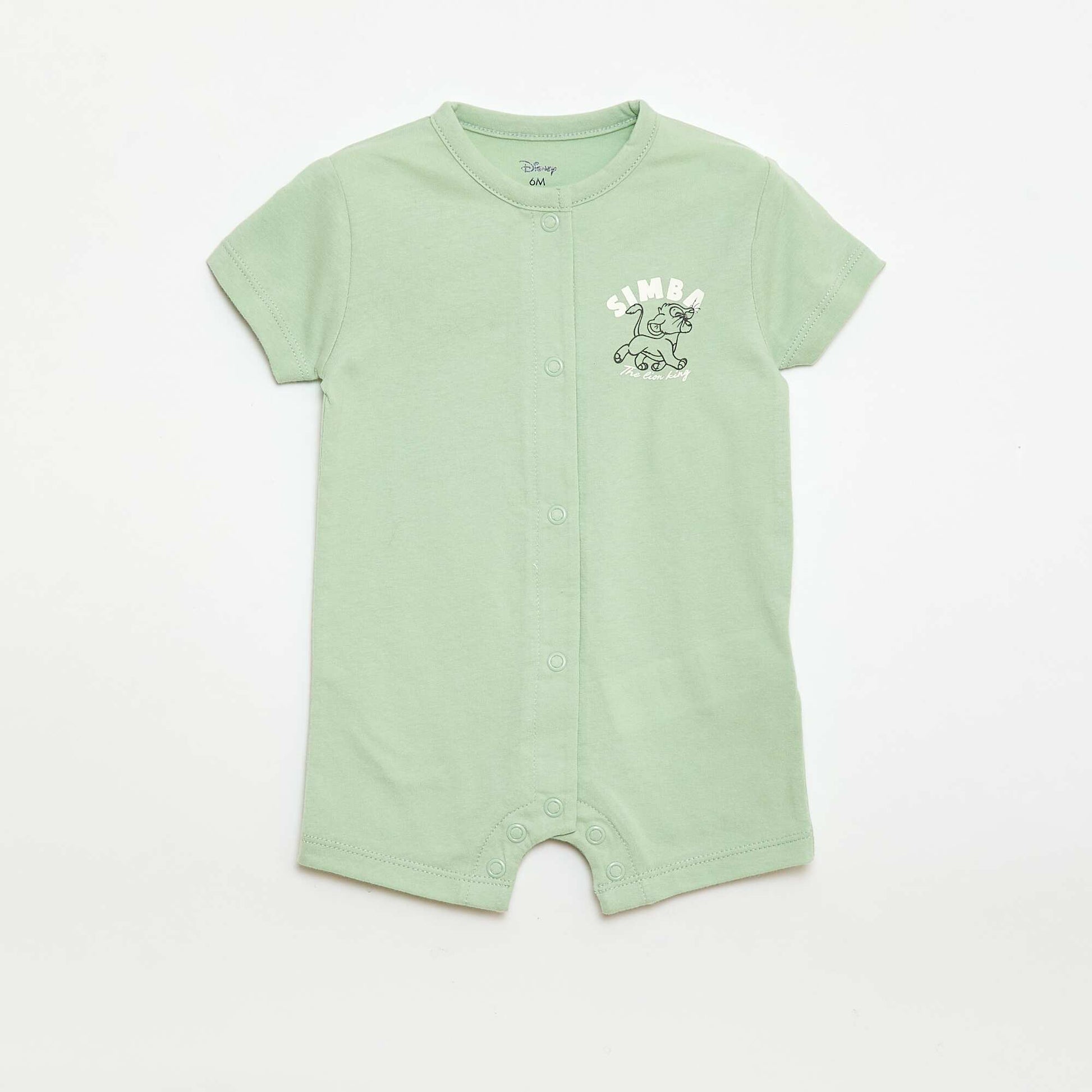 Set of 2 'Simba' 'Disney' Rompers WHITE