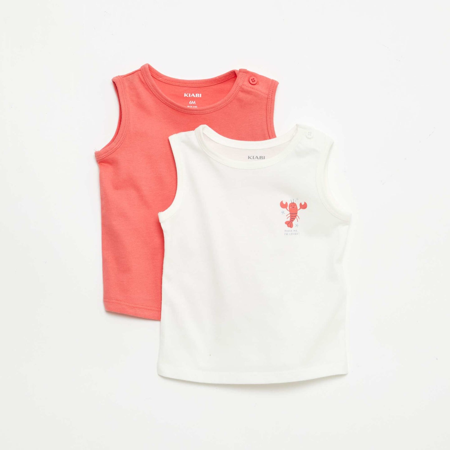2-Pack Tank Tops WHITE