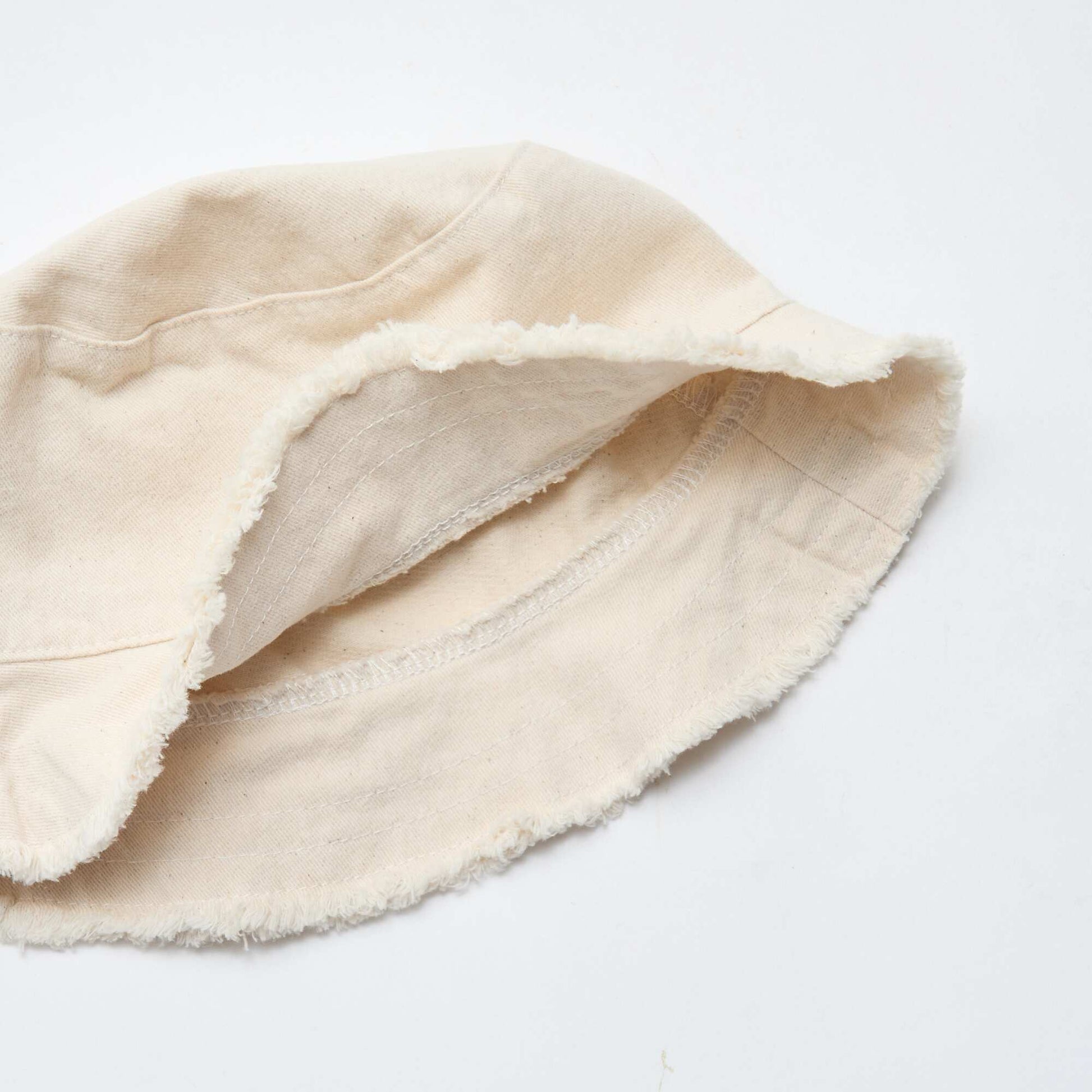Plain Bucket Hat BEIGE