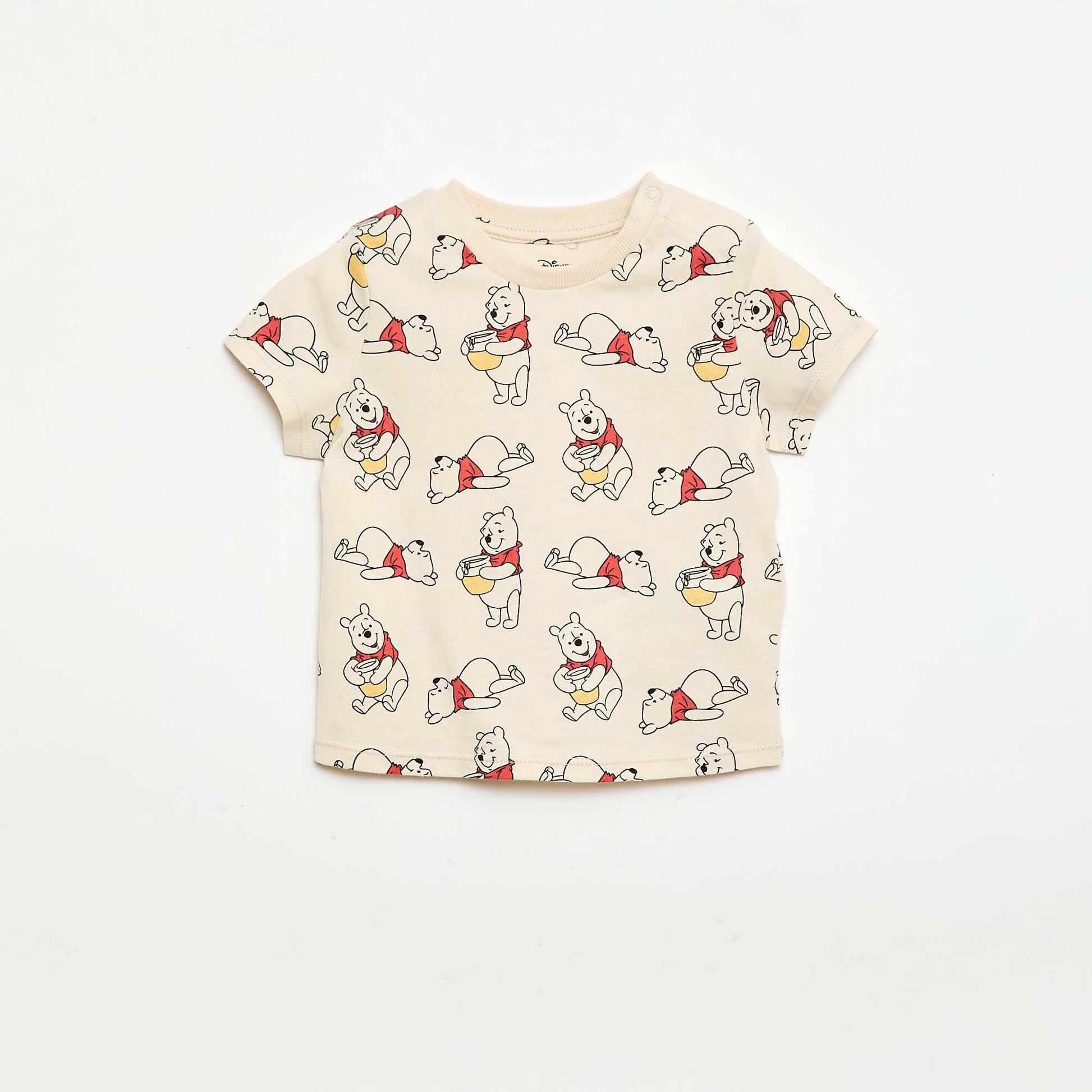 Komplet Bluzë me Mëngë të Shkurtra dhe Tulum Mickey Disney - 2 Pjesë BEZH