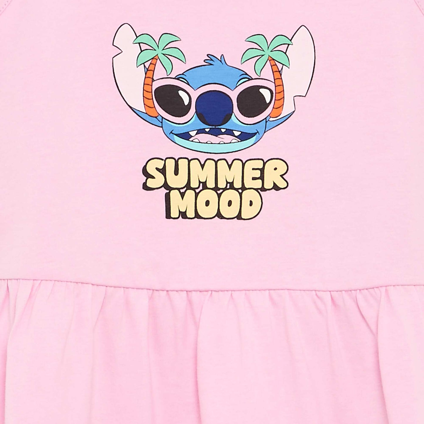 Fustan pambuku me rripa 'Disney'