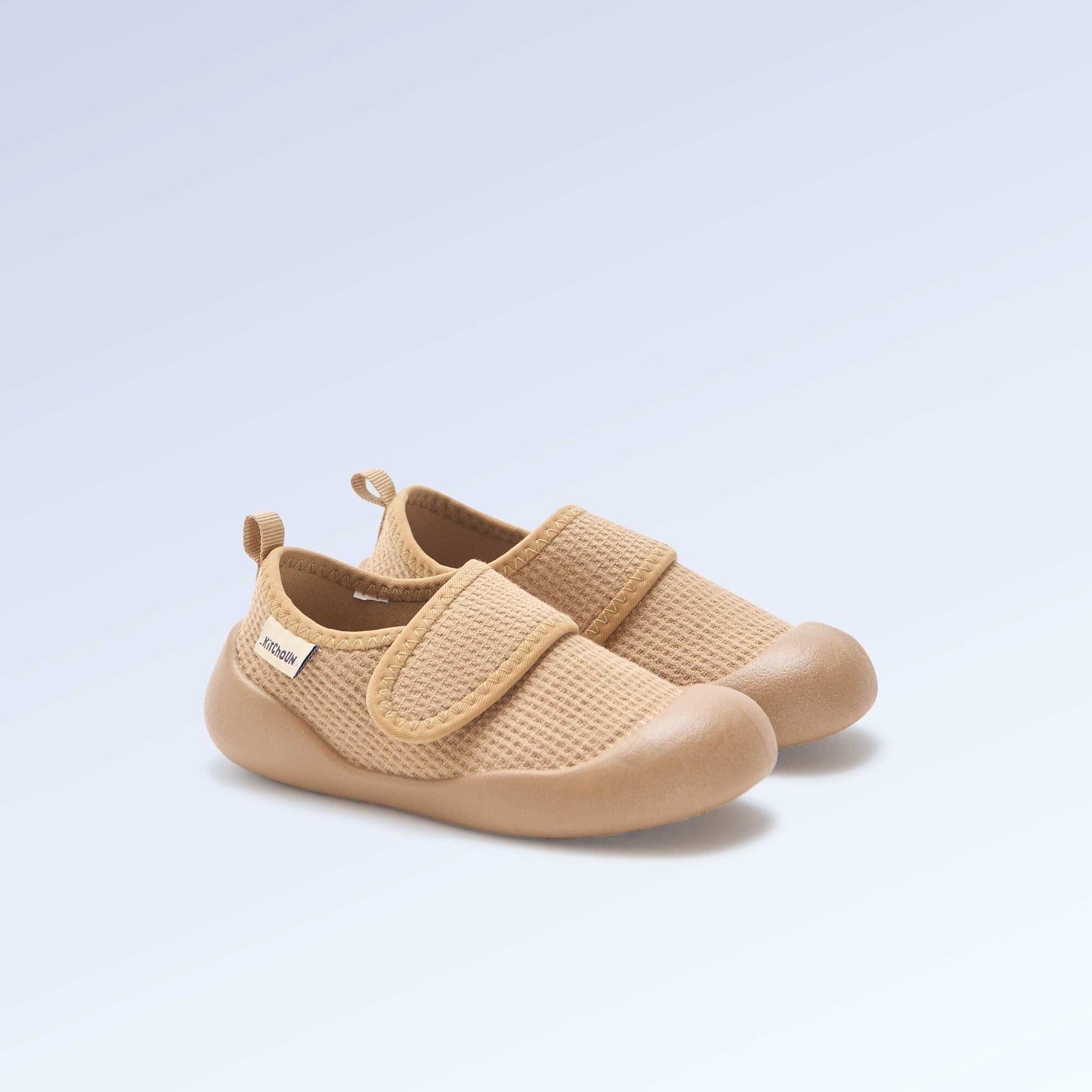 Kitchoun Motor Skills Slippers - Stage 4 'Walking' BROWN