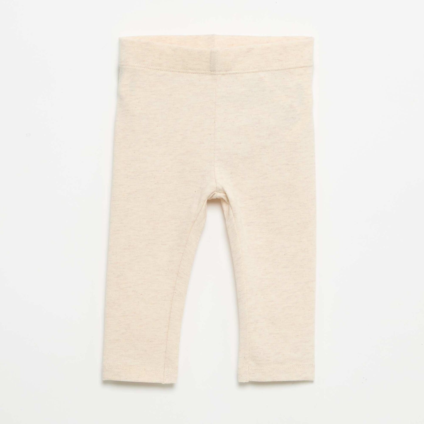 3-pack of plain jersey leggings BLACK