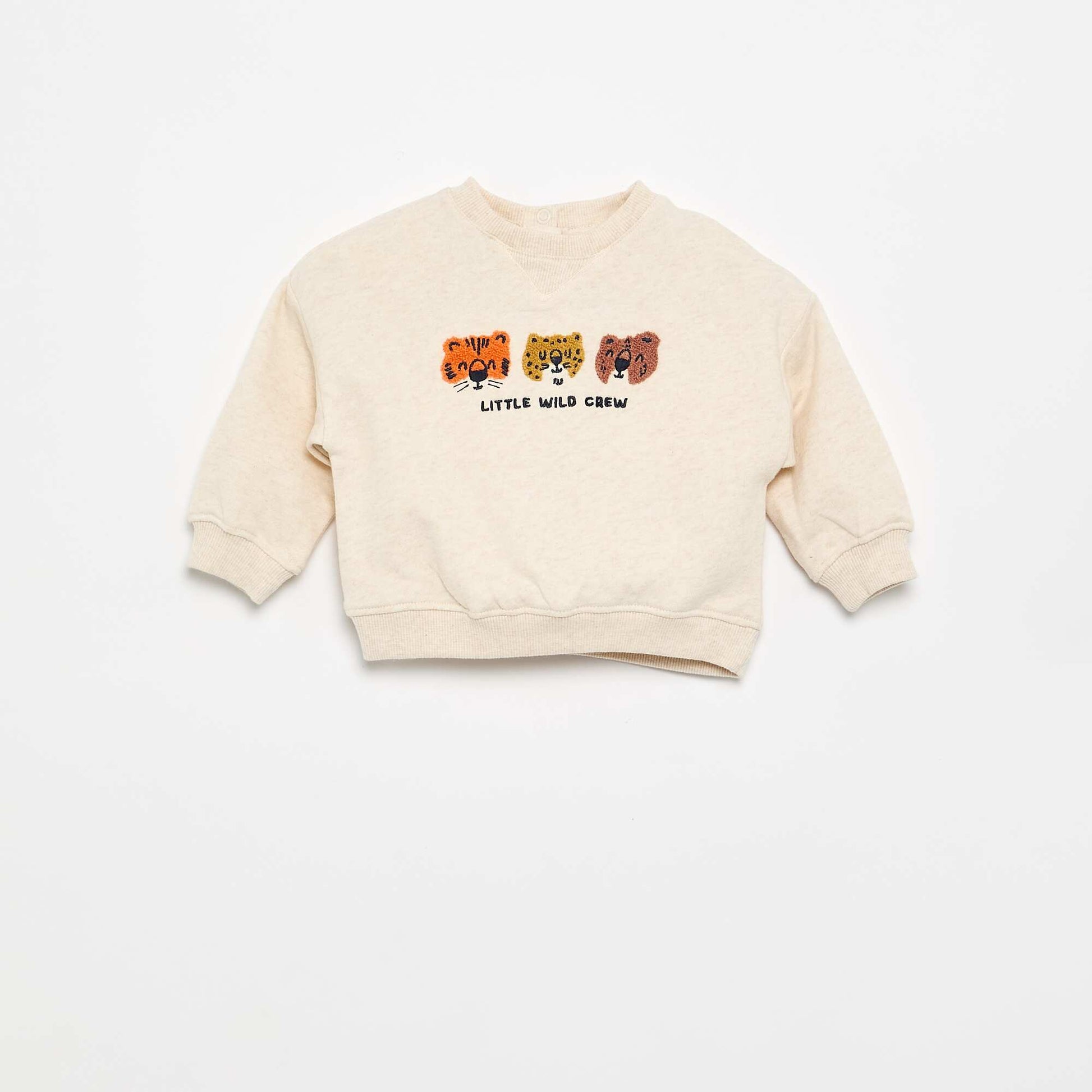 French Terry Sweatshirt BEIGE