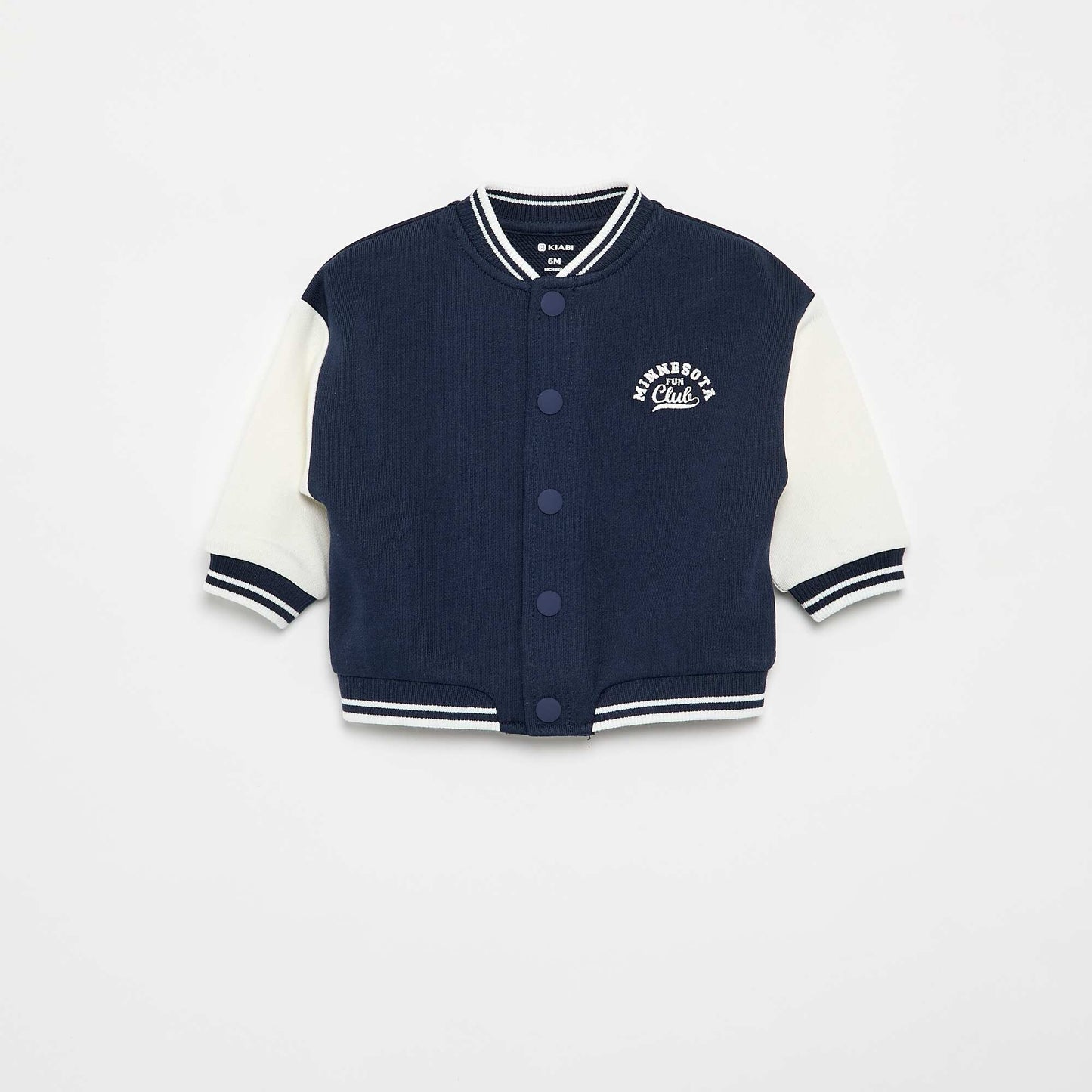 American campus style jacket BLUE