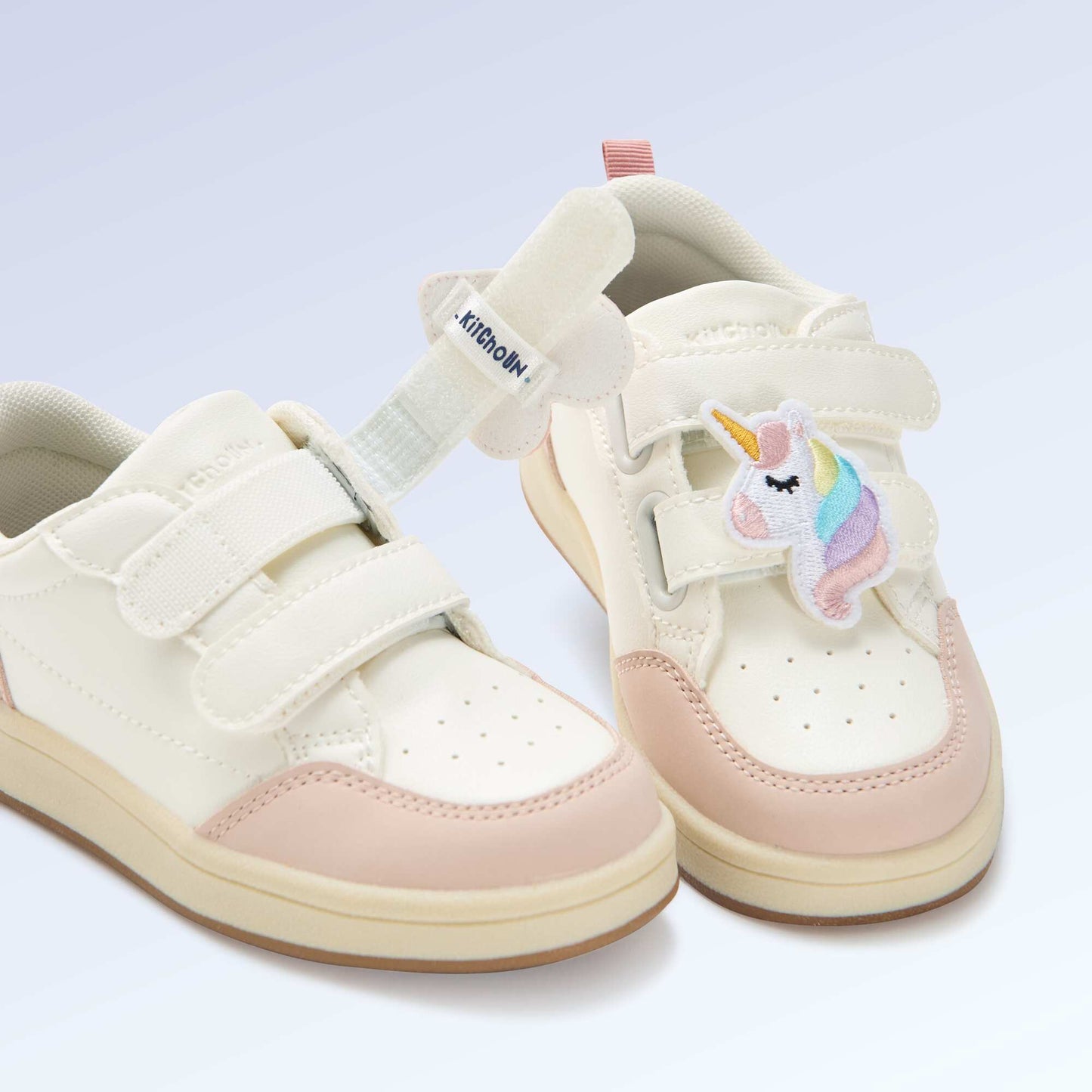 2 Slide-On Patches to Customize Your 'Kitchoun' Sneakers ORANGE