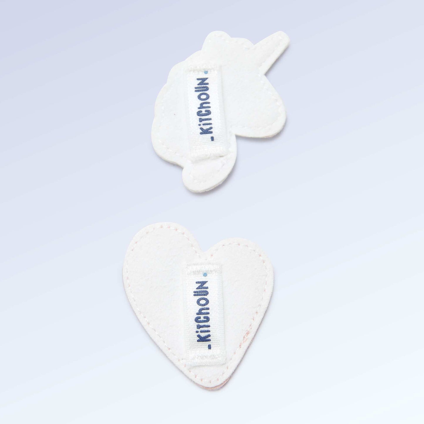 2 Slide-On Patches to Customize Your 'Kitchoun' Sneakers ORANGE