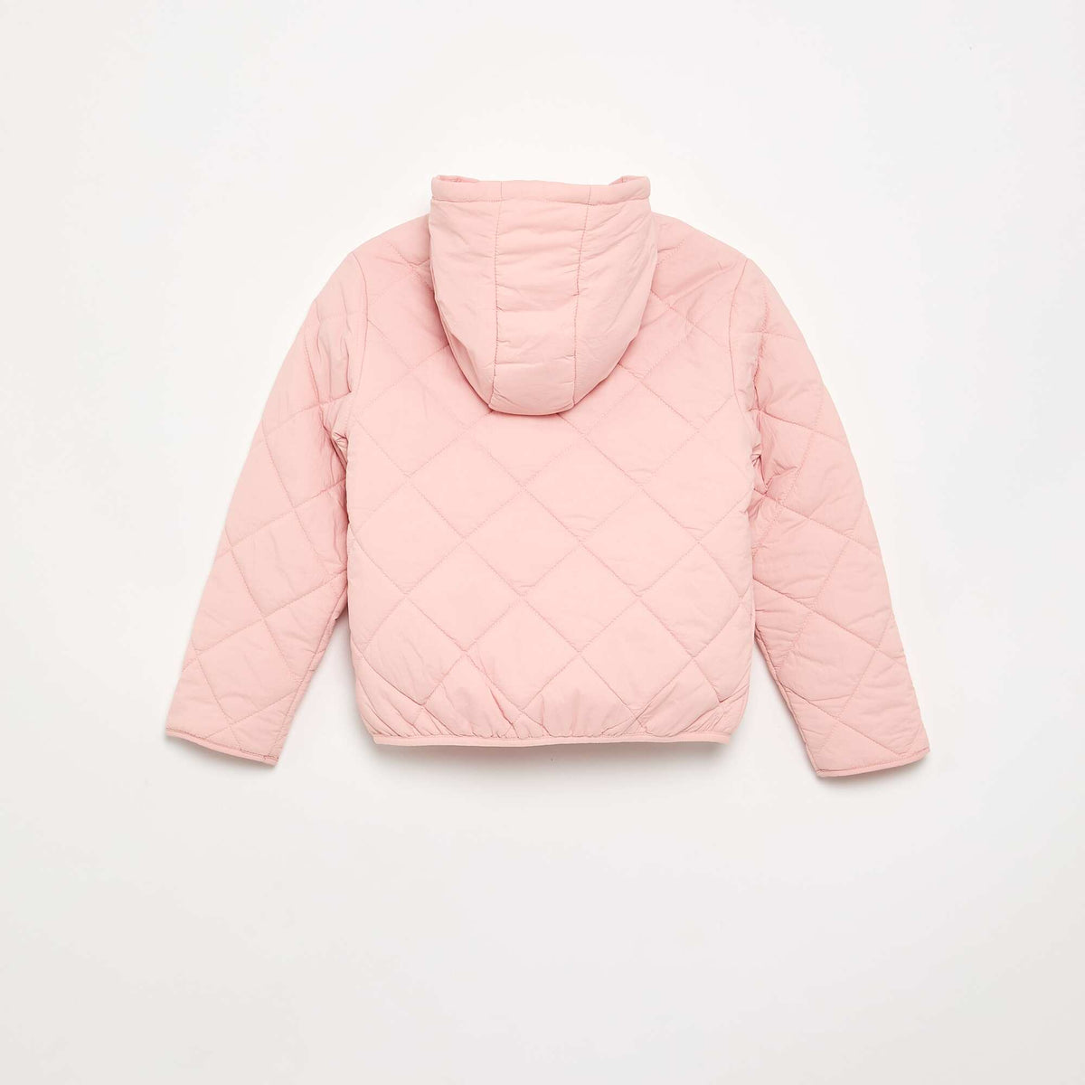Hooded padded jacket PINK