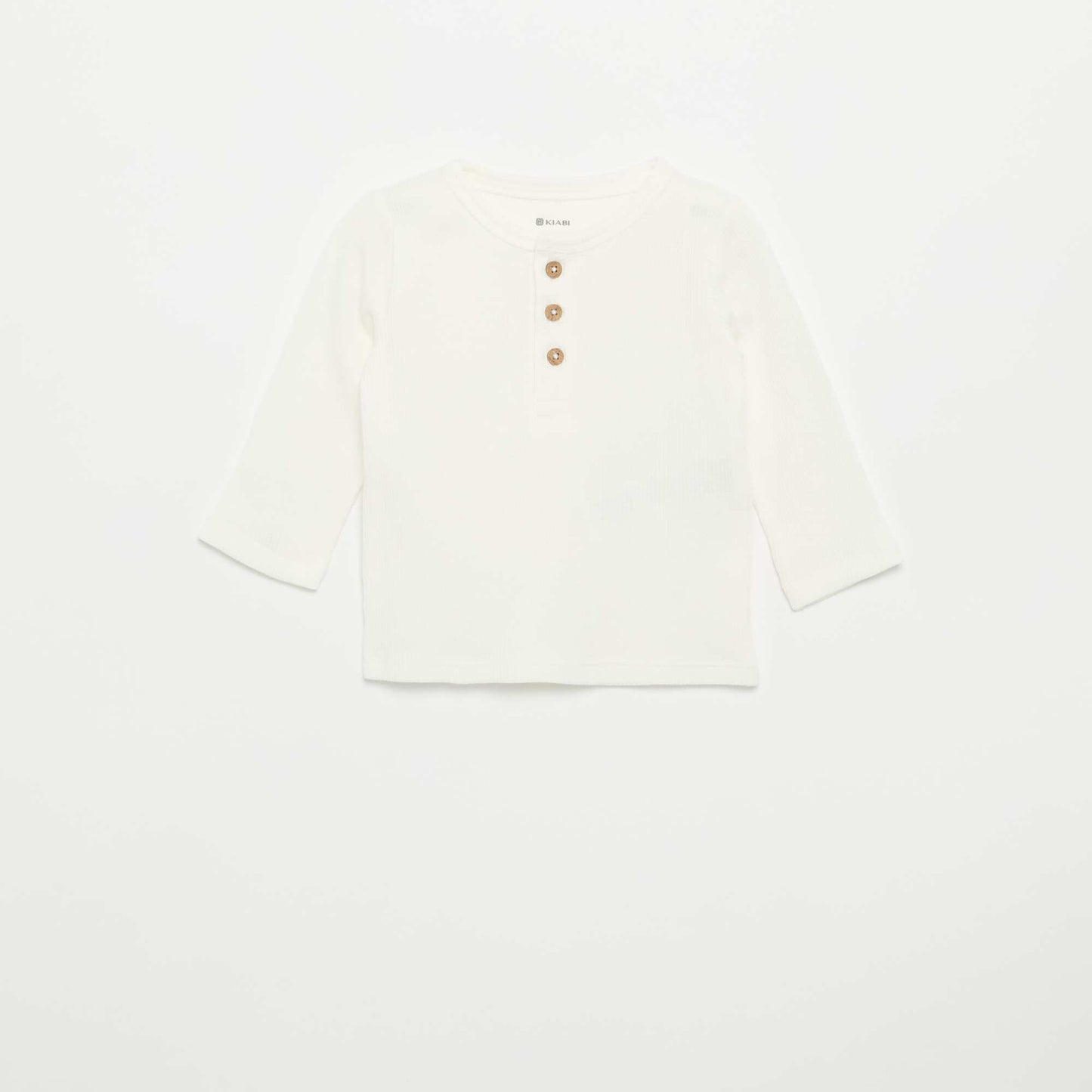 Henley T-shirt WHITE