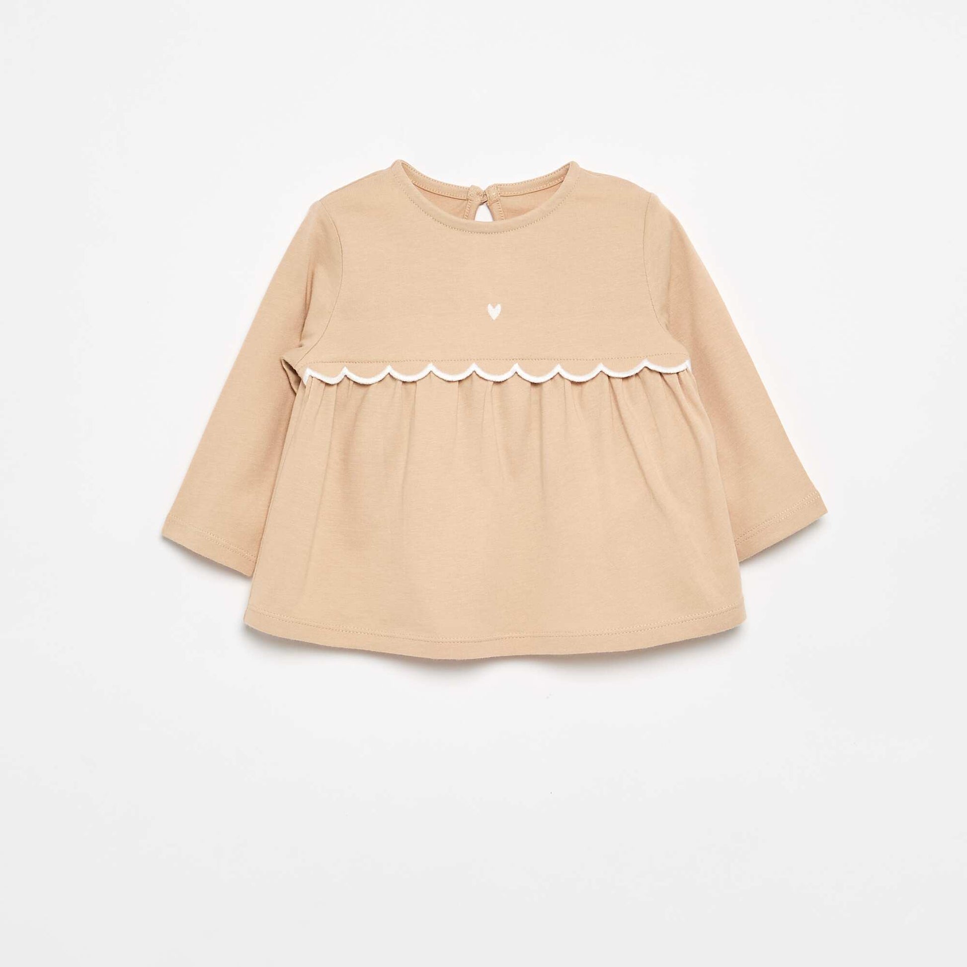 T-shirt and Leggings Set BEIGE