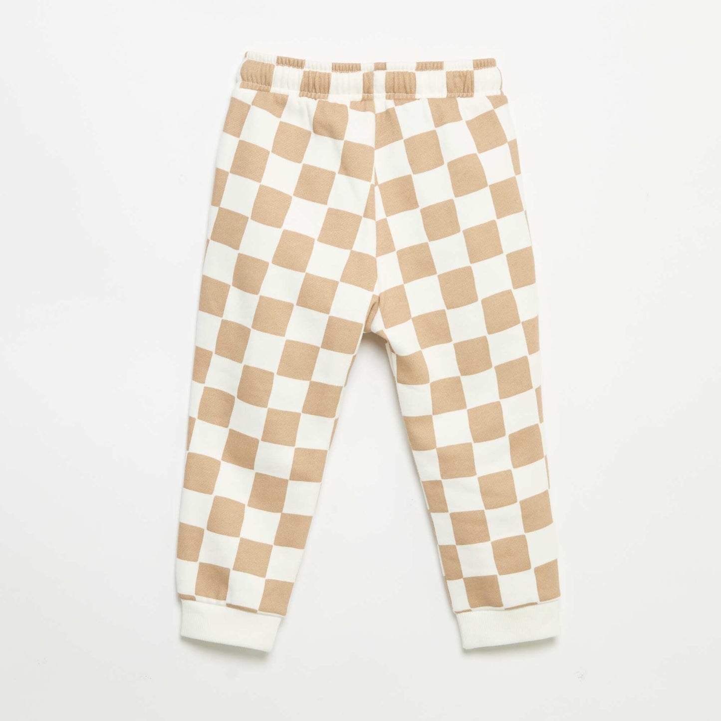 Patterned jogging bottoms GREEN