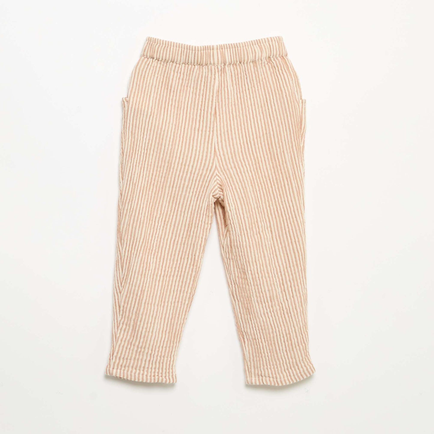 Cotton Gauze Pants BROWN