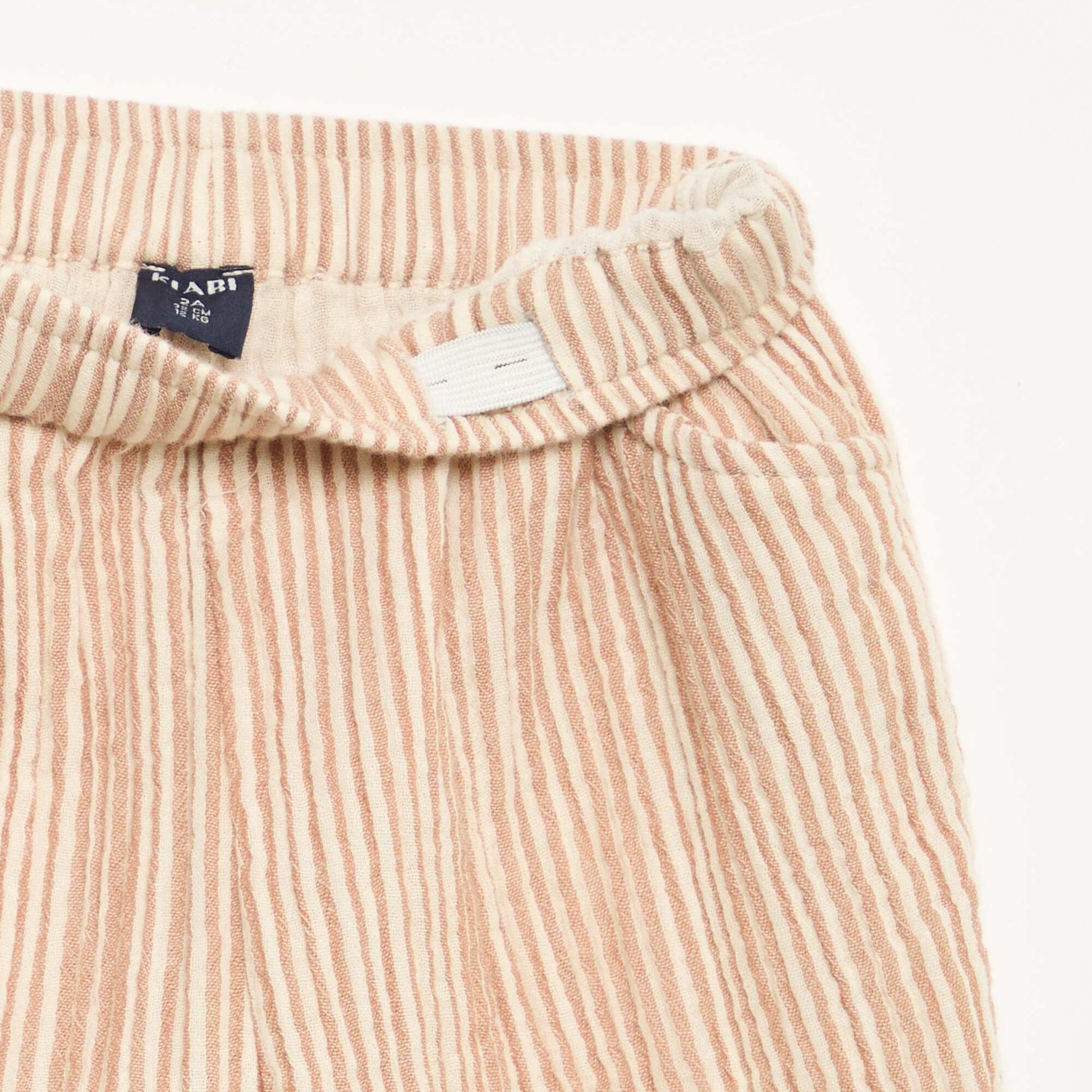Cotton Gauze Pants BROWN