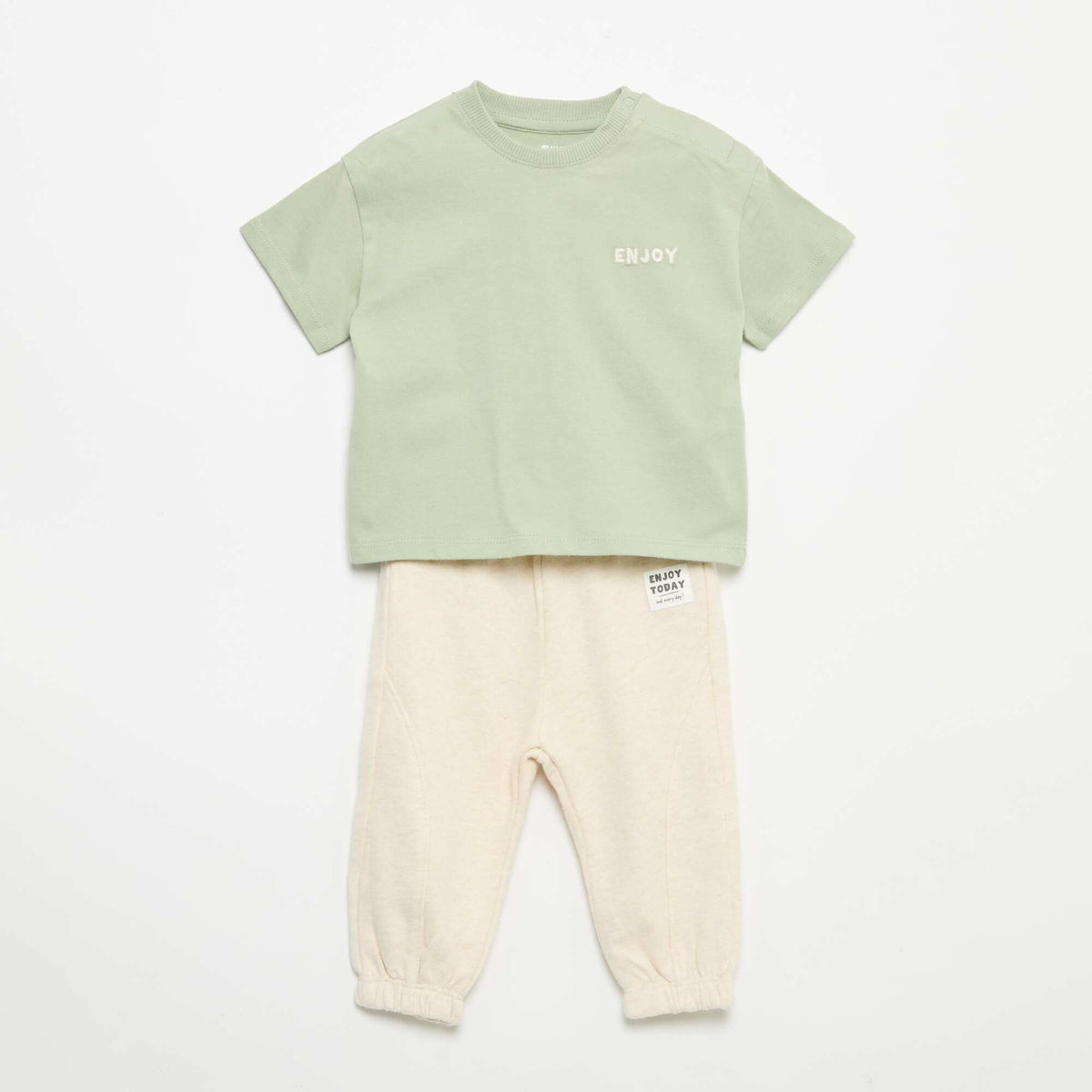 T-shirt and jogging bottoms set GREEN