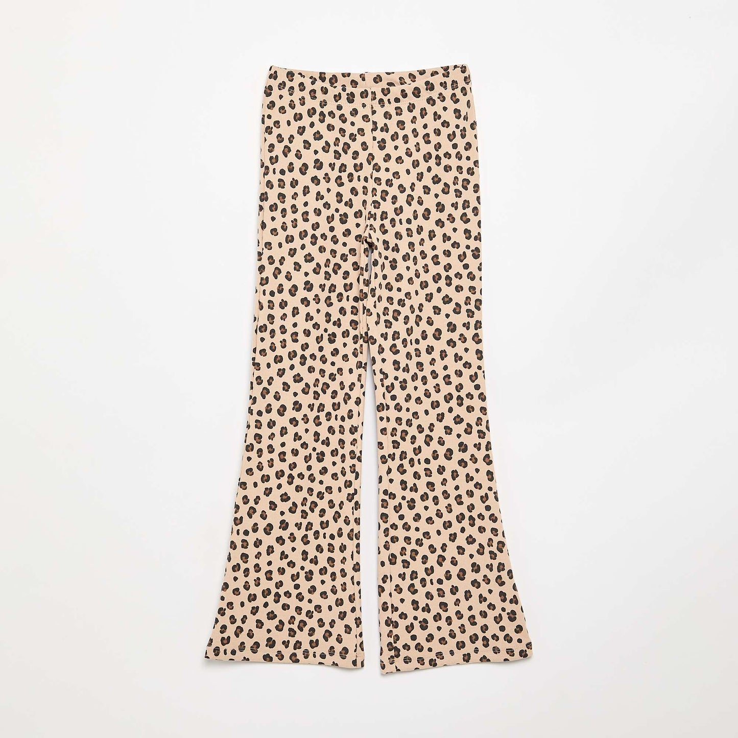 Long patterned leggings BEIGE