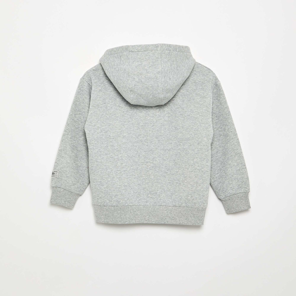 Printed Hooded Sweatshirt GREY