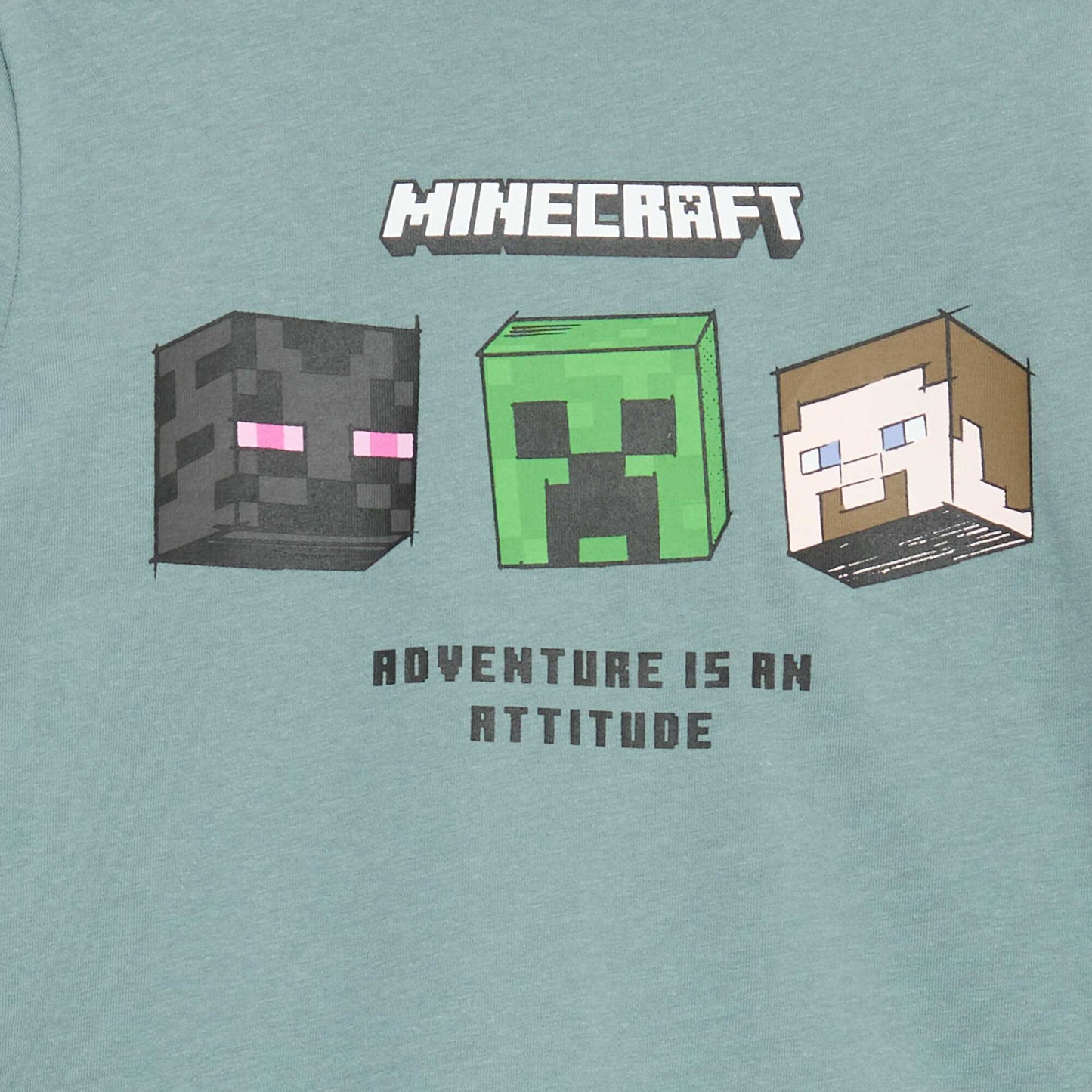 Set pizhamesh të gjata pambuku 'Minecraft'