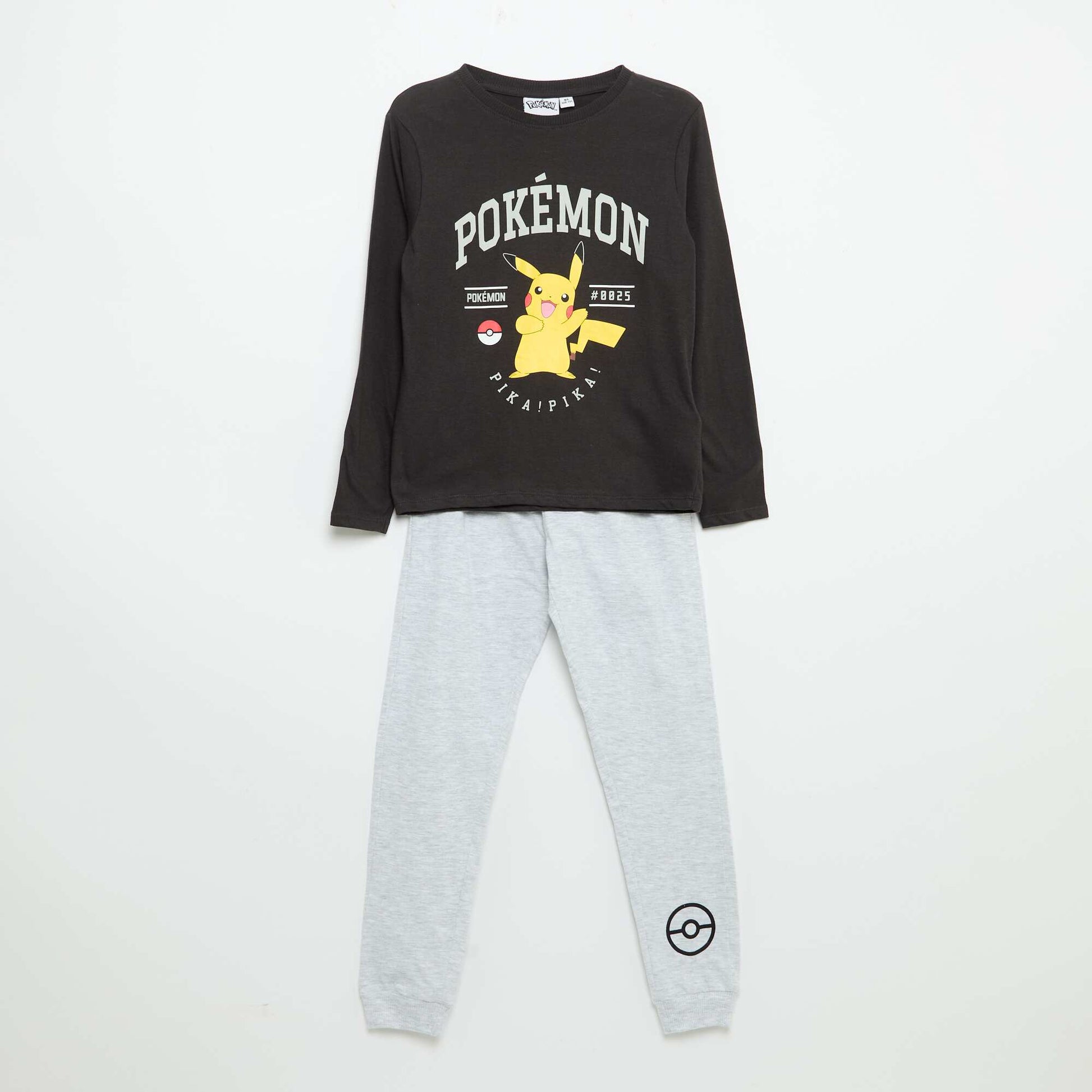 Set bluzë dhe tuta të gjata pambuku 'Pikachu' 'Pokémon'