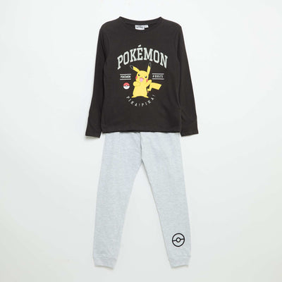 Set bluzë dhe tuta të gjata pambuku 'Pikachu' 'Pokémon'