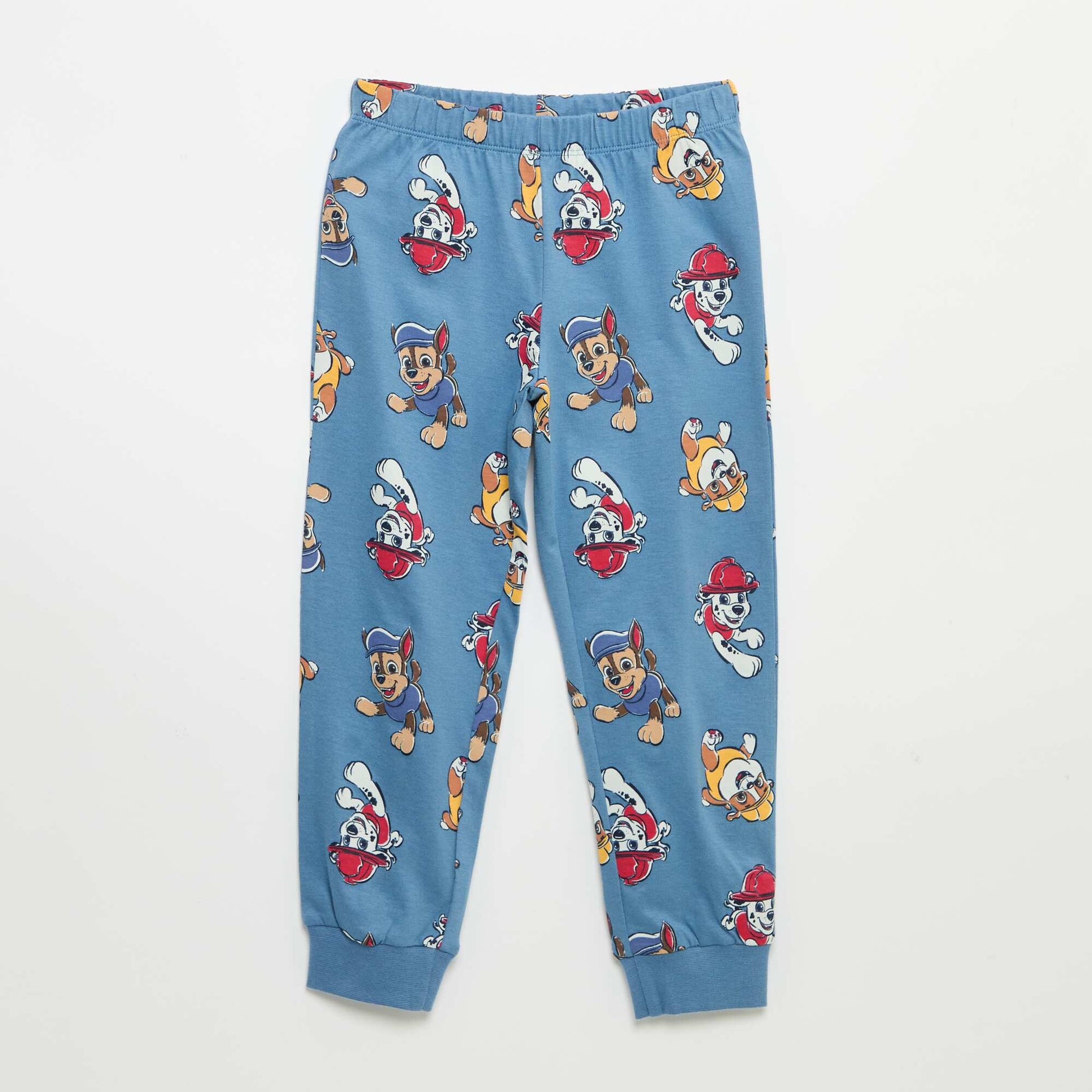 'Paw Patrol' Pajama Set - T-shirt + Pants - 2 Pieces BLUE