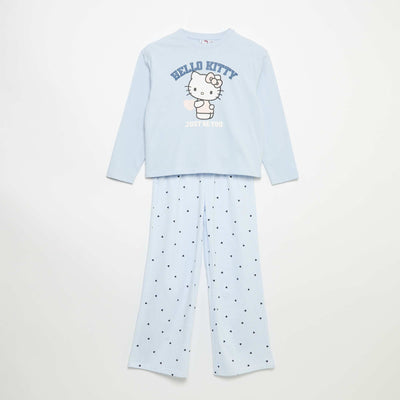 Set pizhamesh pambuku 'Hello Kitty'